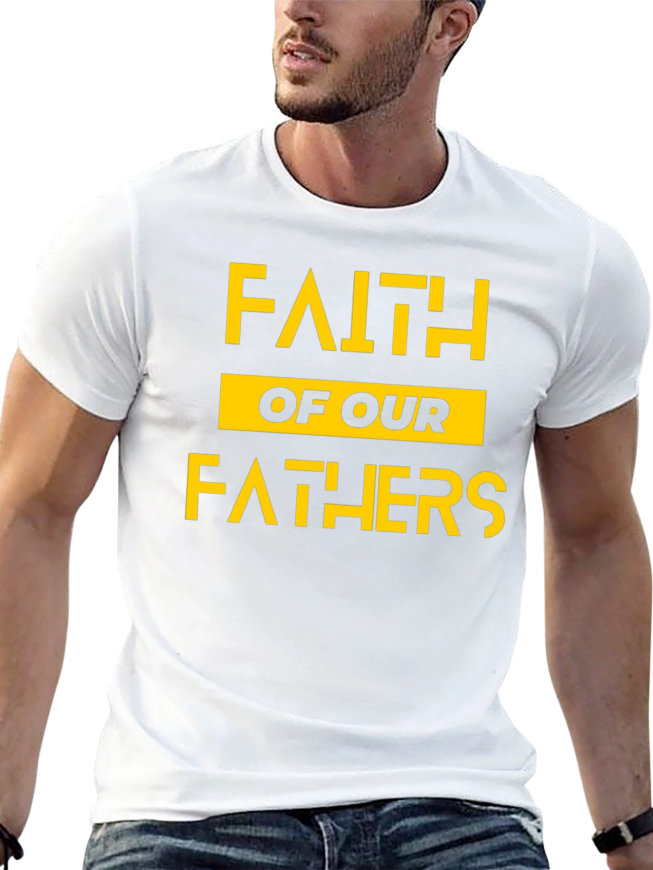 Faith of Our Fathers Graphic T-Shirt