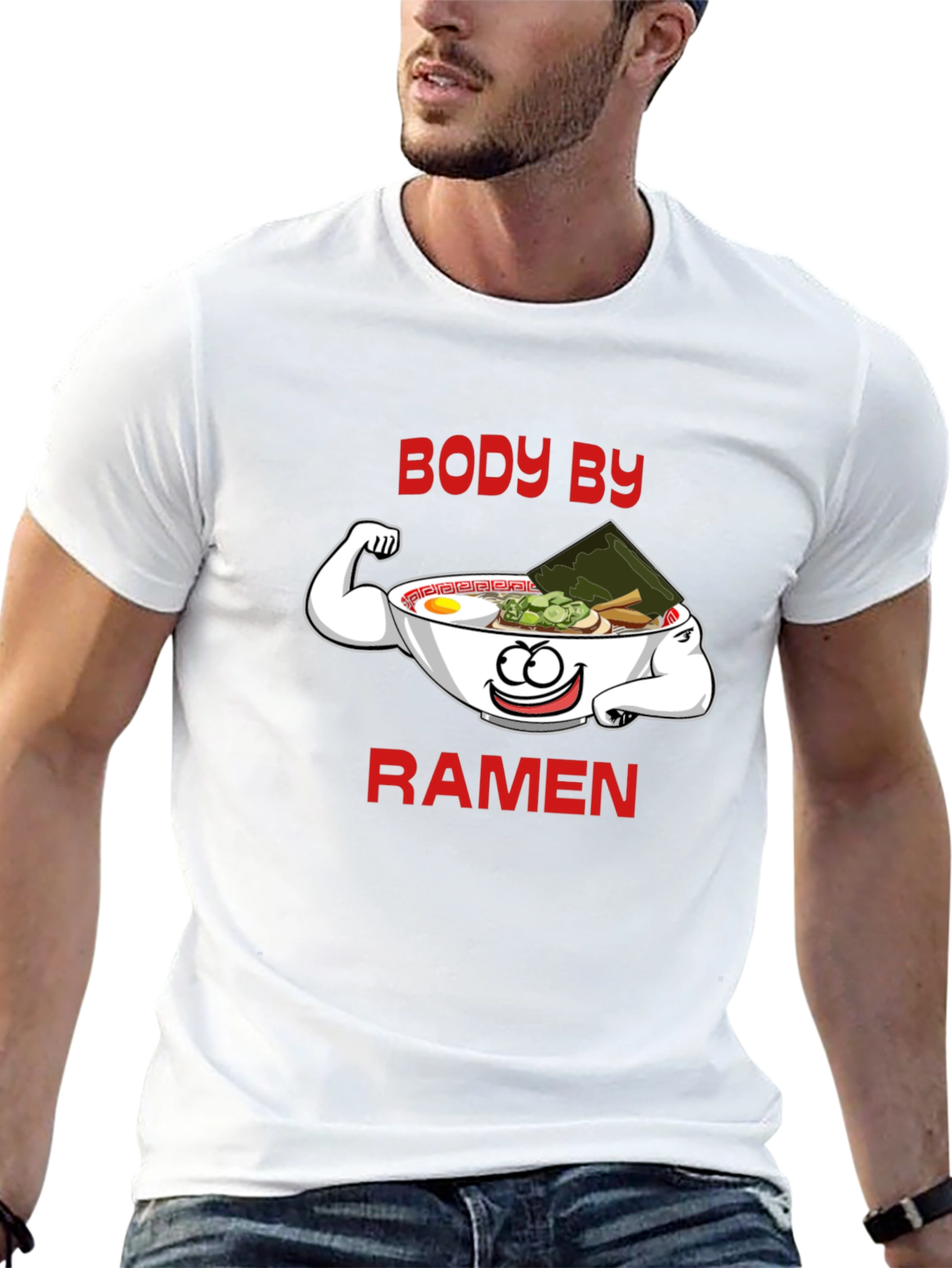 Body By Ramen Graphic T-Shirt