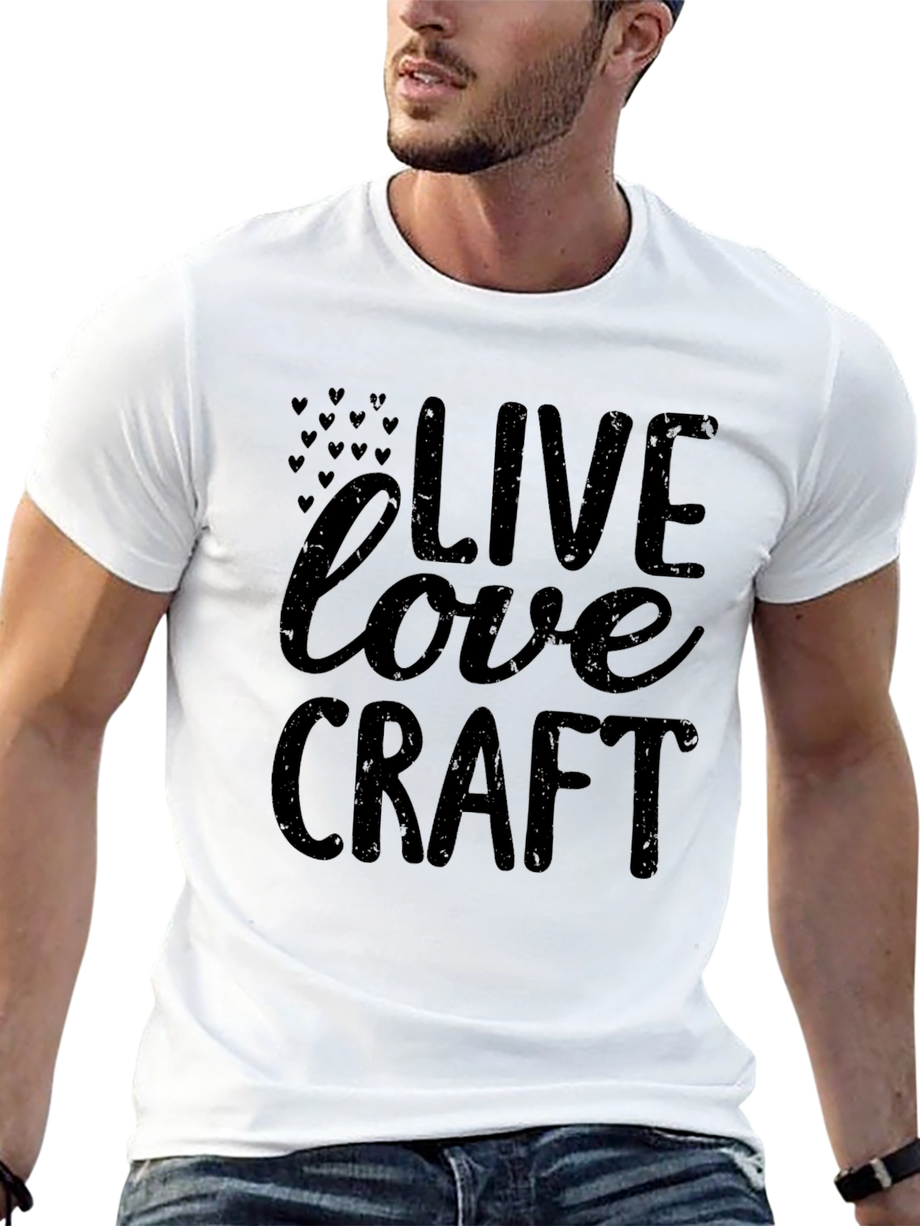 Live Love Craft T-Shirt - Soft Cotton Tee