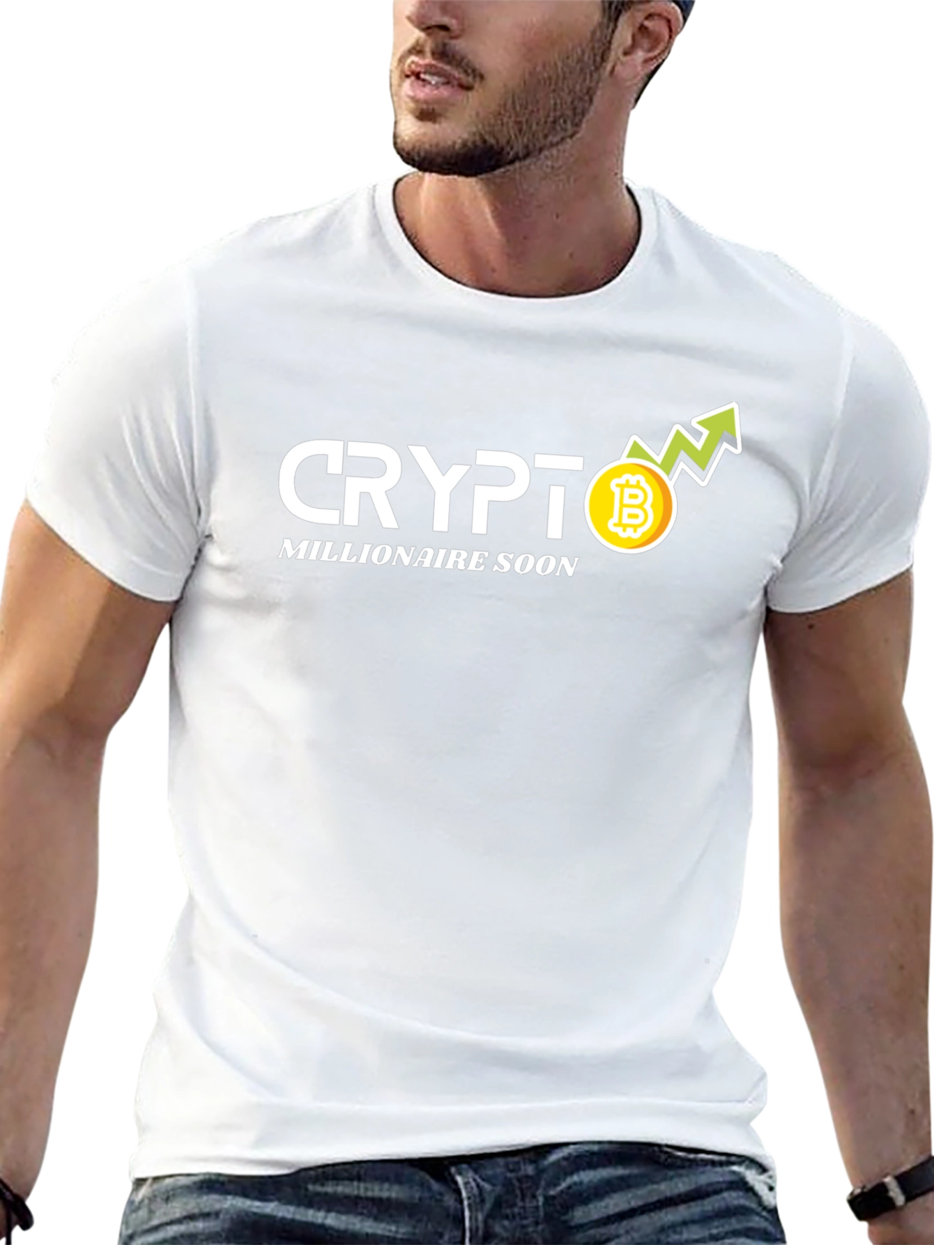 Crypto Millionaire Soon T-Shirt - Black