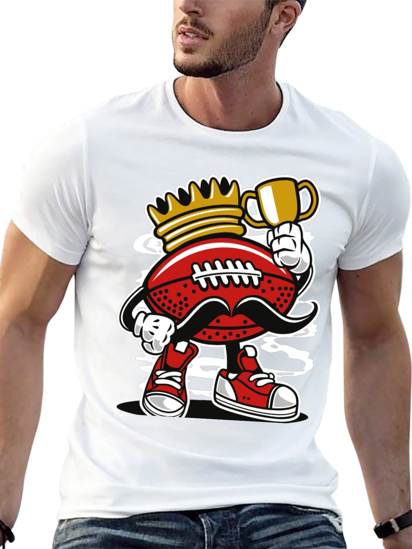 Football King Graphic T-Shirt