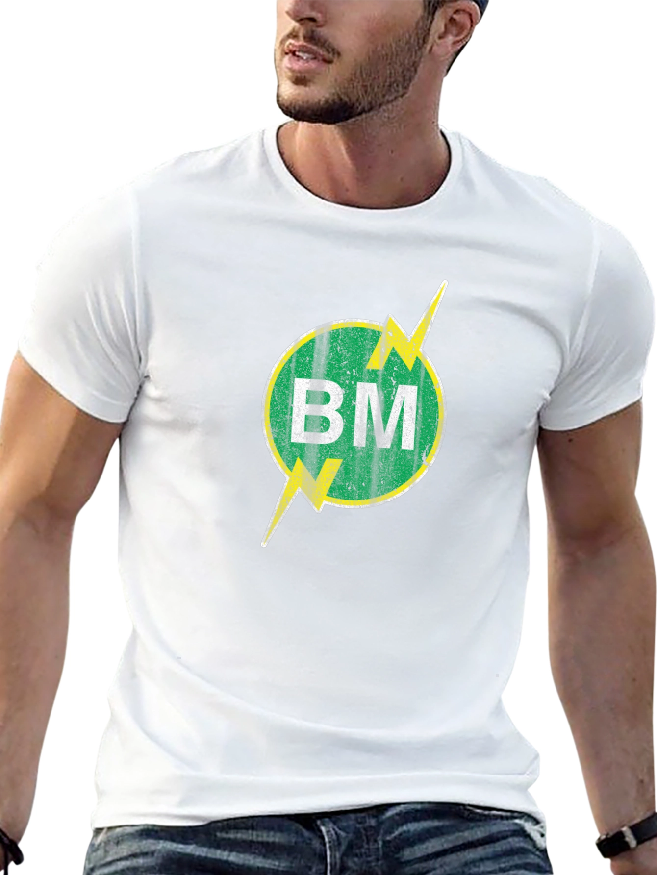 BM Bolt Tee - Retro Black T-Shirt