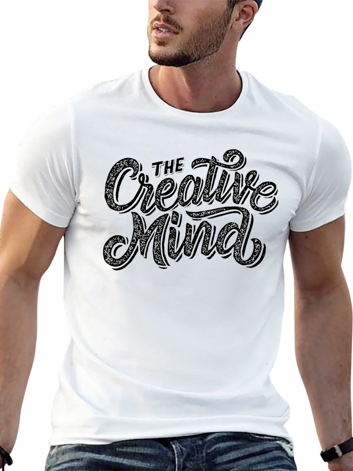 Creative Mind Black Graphic Tee