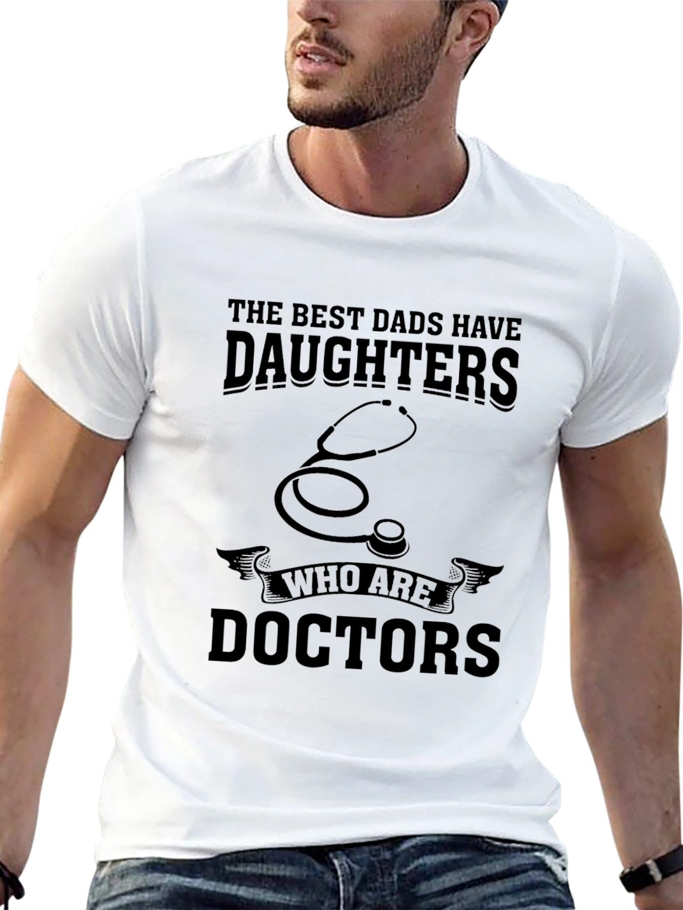 Best Dads Daughters Doctors T-Shirt