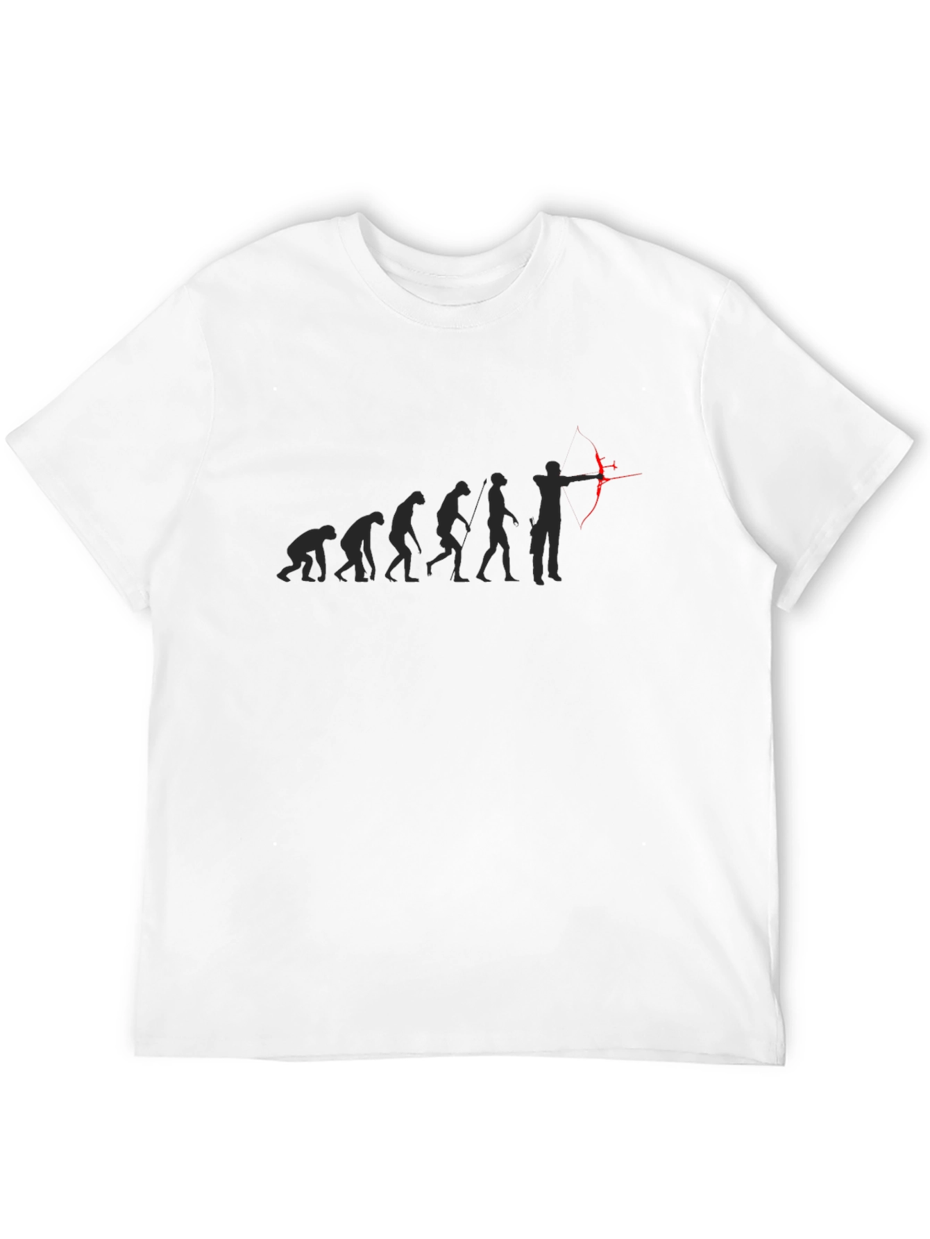 Archer Evolution Graphic Tee - Black Cotton Blend