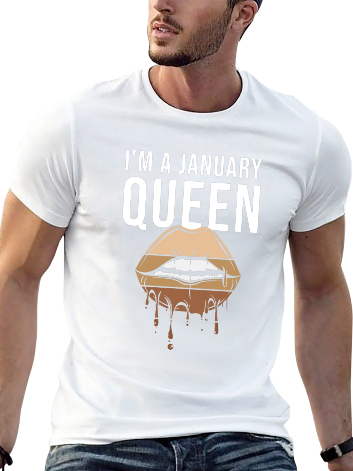 January Queen Graphic Tee - Birthday Gift