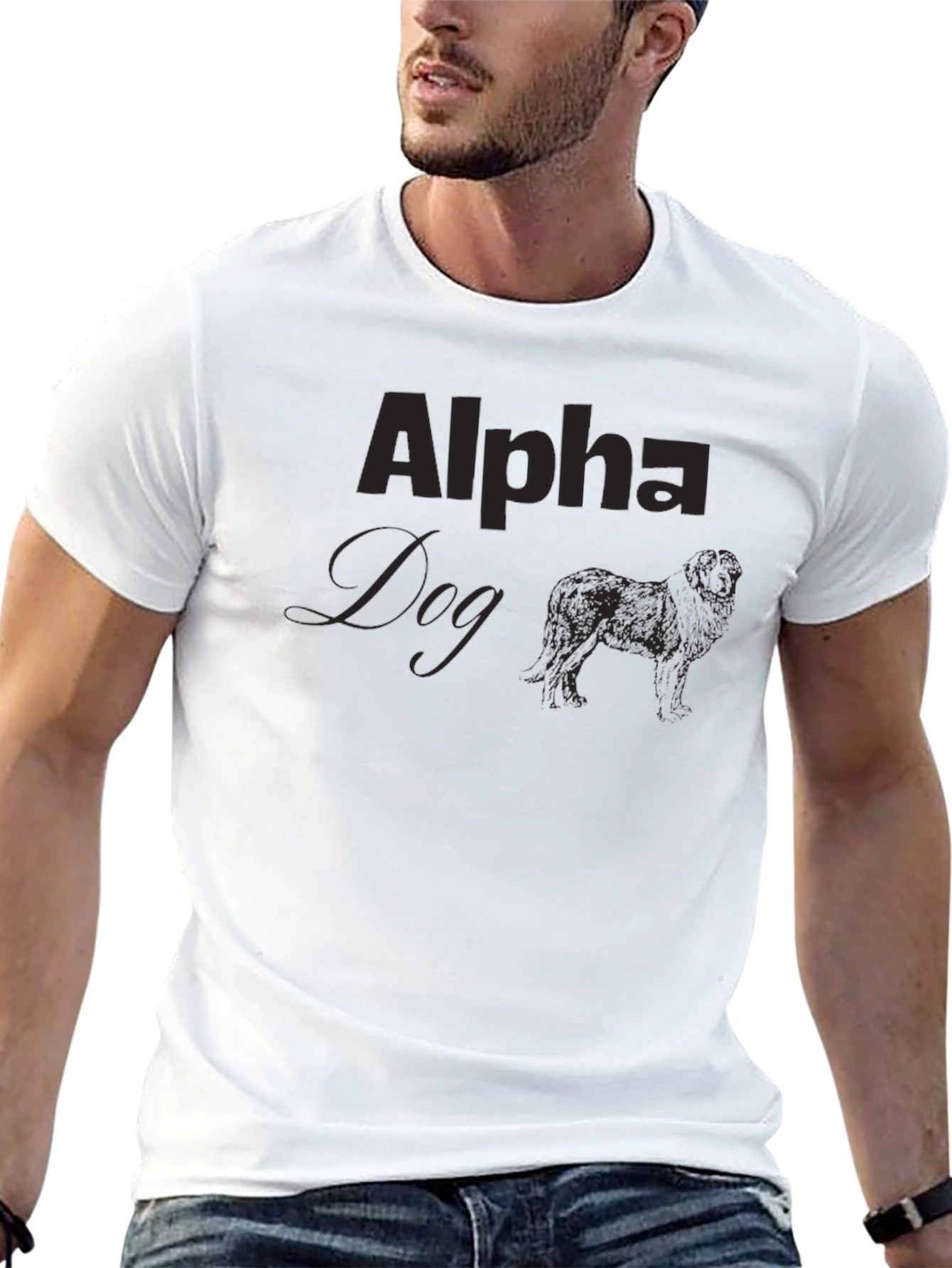 Alpha Dog Black T-Shirt