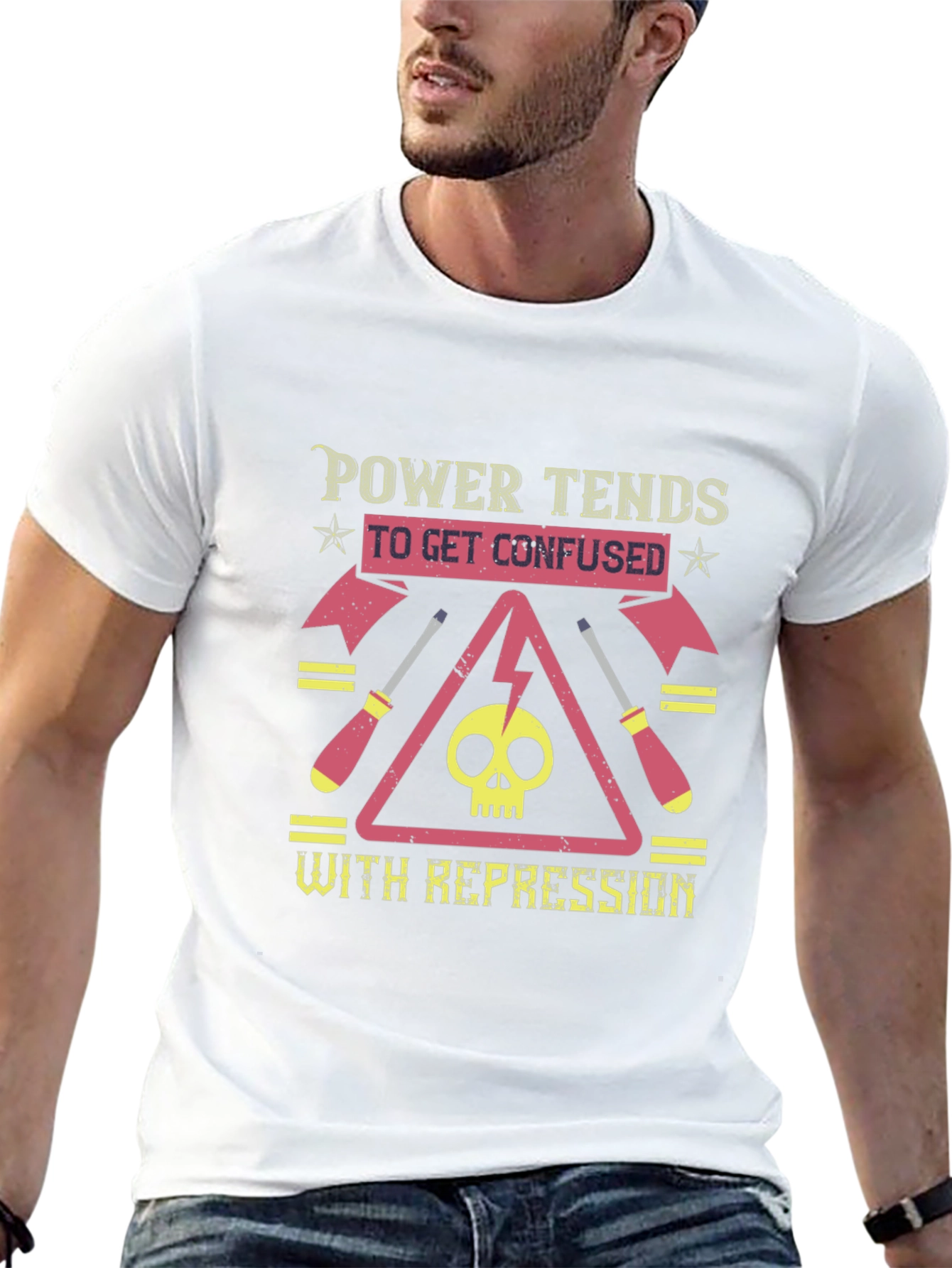 Power Tends to Get Confused T-Shirt