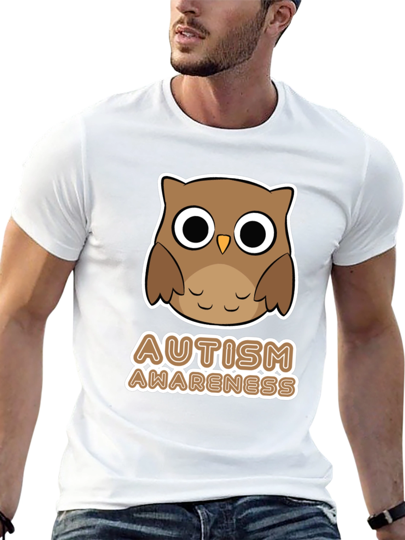 Autism Awareness Owl T-Shirt