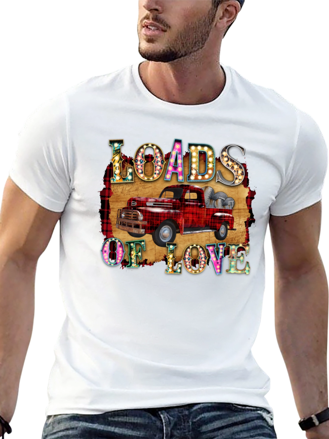Loads of Love Truck Graphic Tee