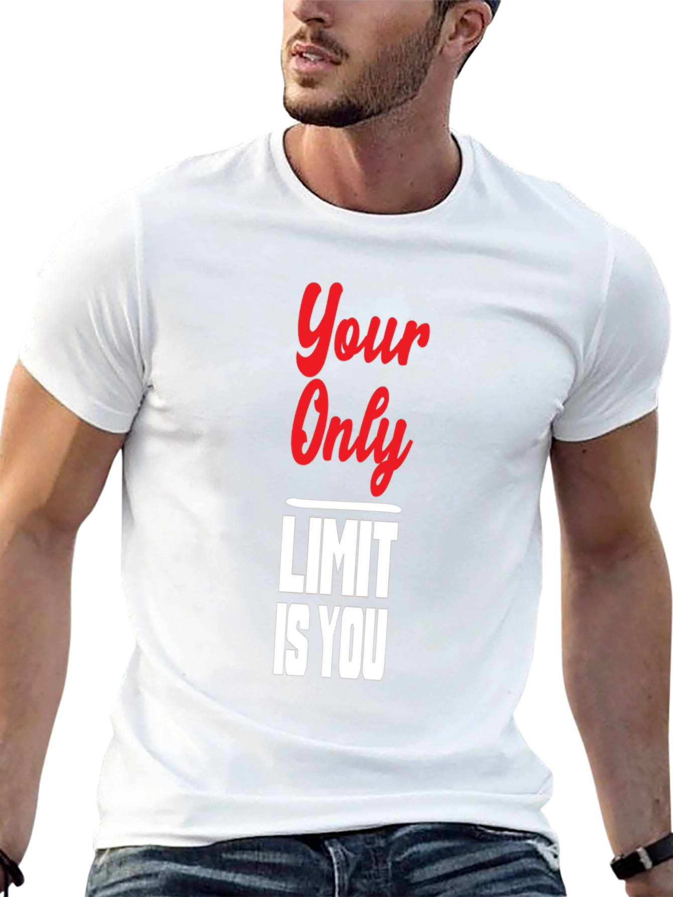 Your Only Limit Is You Black T-Shirt