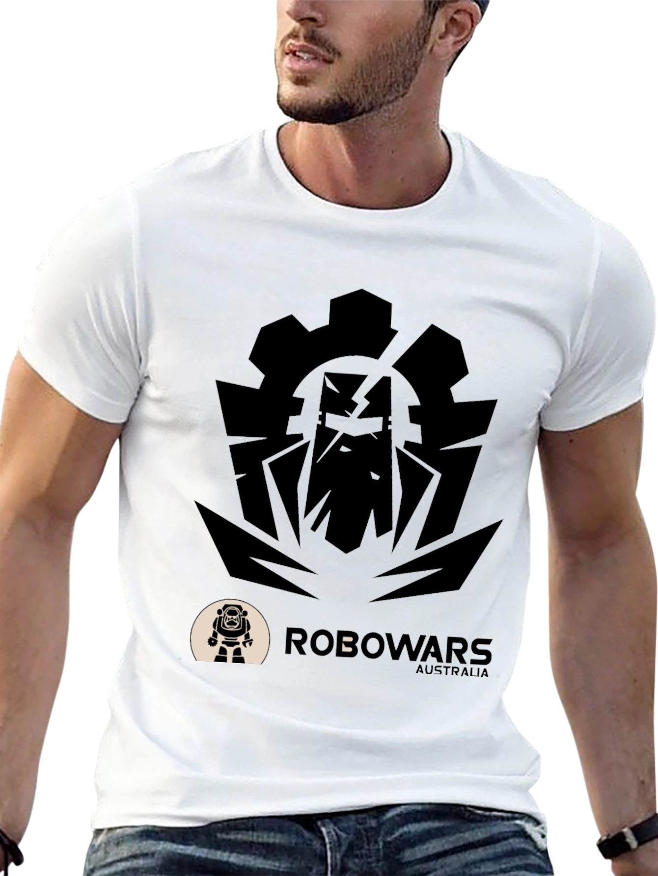 Robowars Australia Black T-Shirt