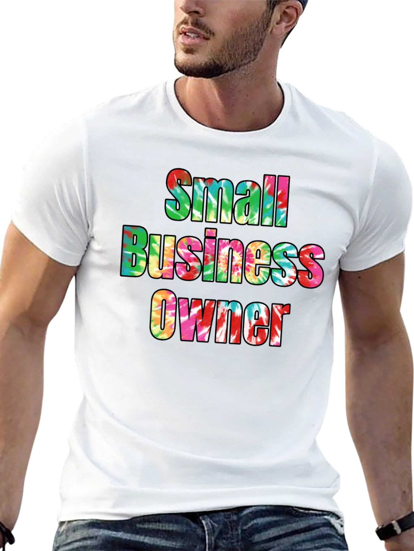Small Business Owner Tie Dye T-Shirt