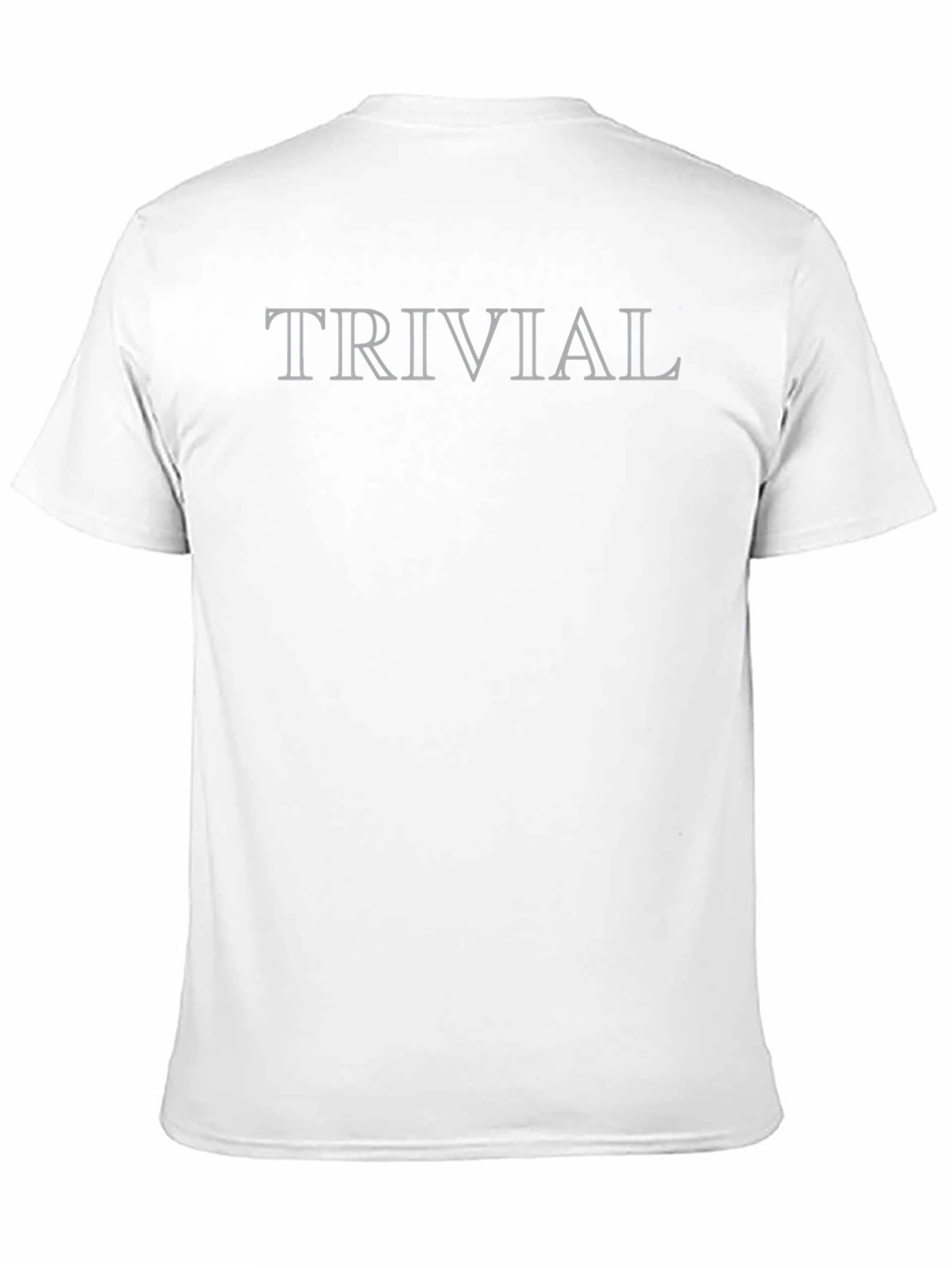 Mens Trivial Graphic Tee - Black
