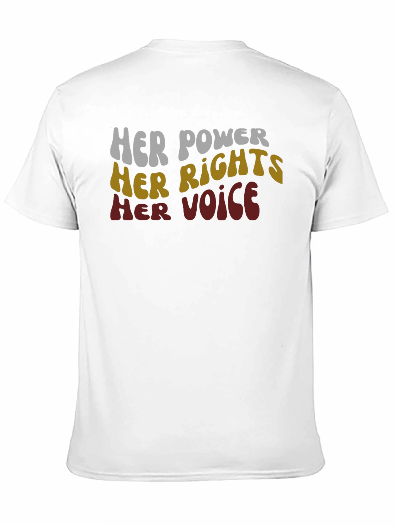 Her Power Her Rights Her Voice Graphic Tee