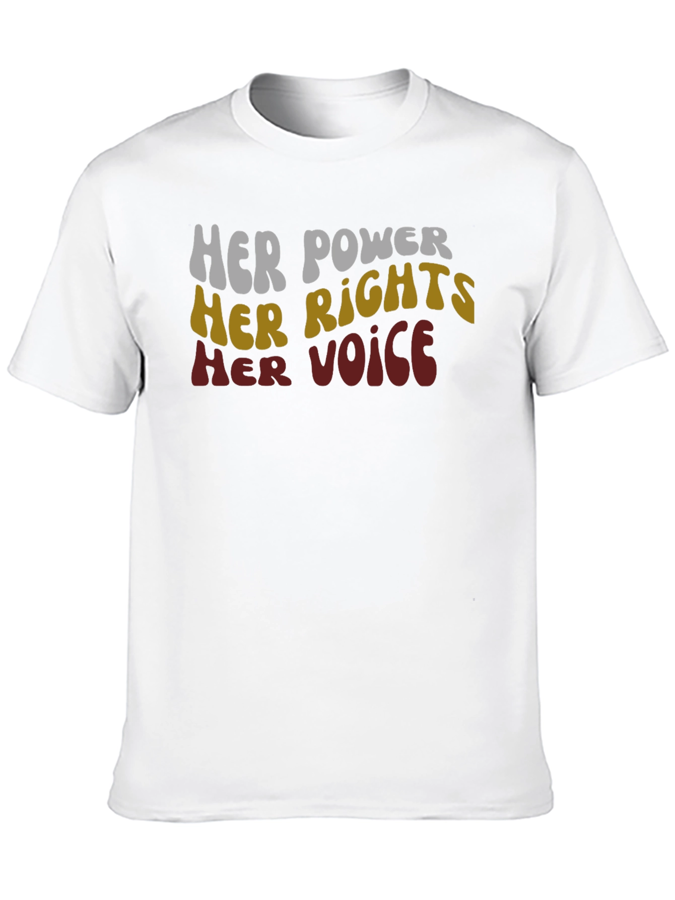 Her Power Her Rights Her Voice Graphic Tee