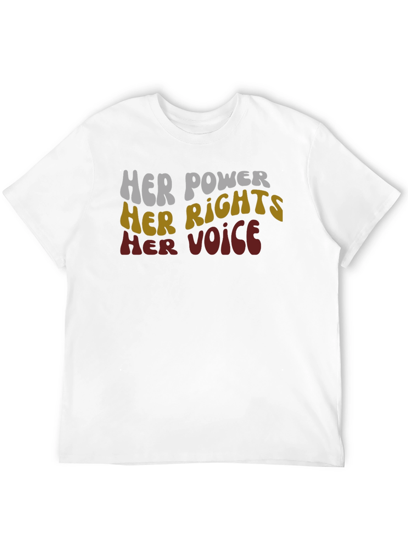 Her Power Her Rights Her Voice Graphic Tee