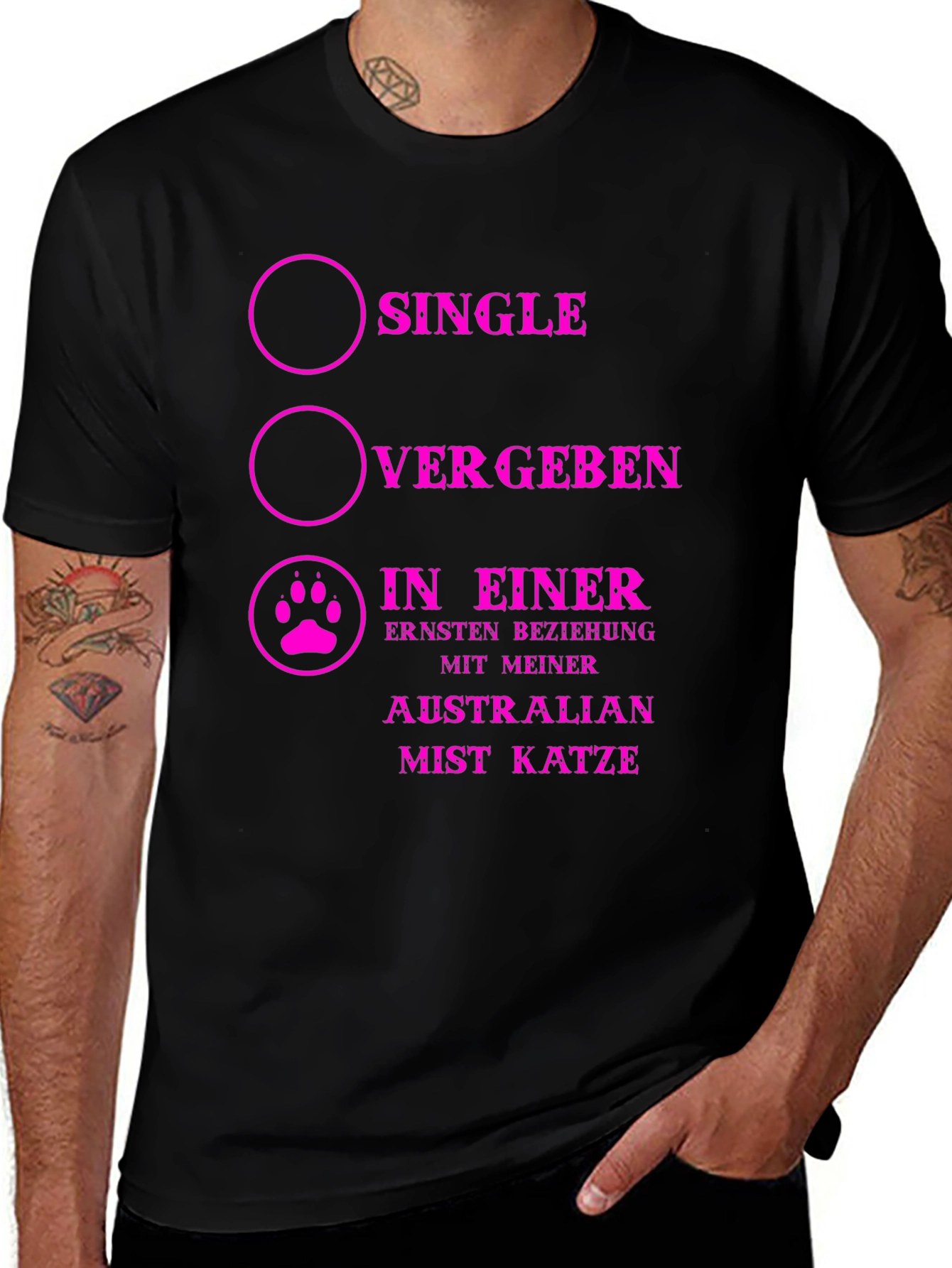 Single Taken Cat Lover T-Shirt
