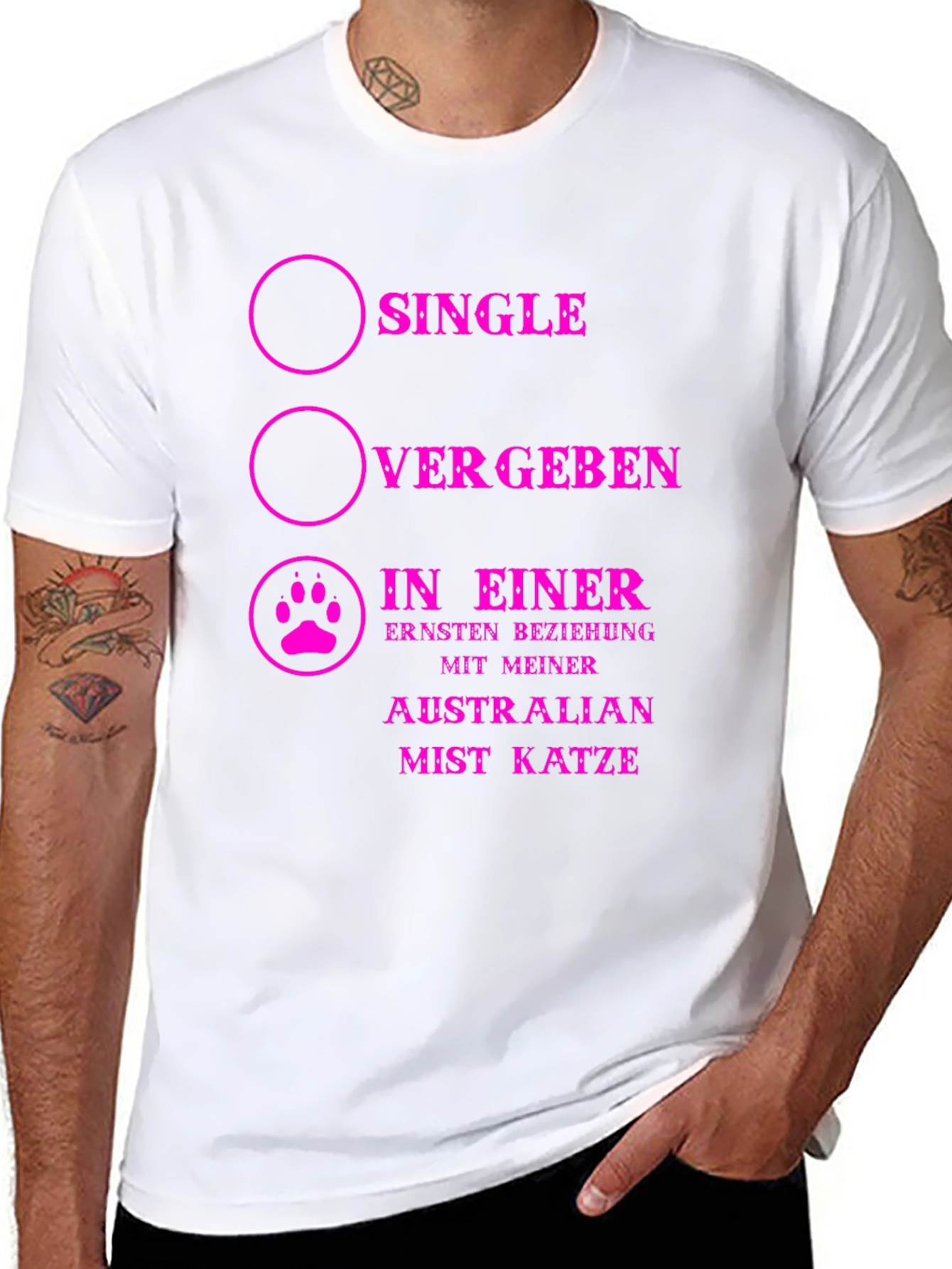 Single Taken Cat Lover T-Shirt