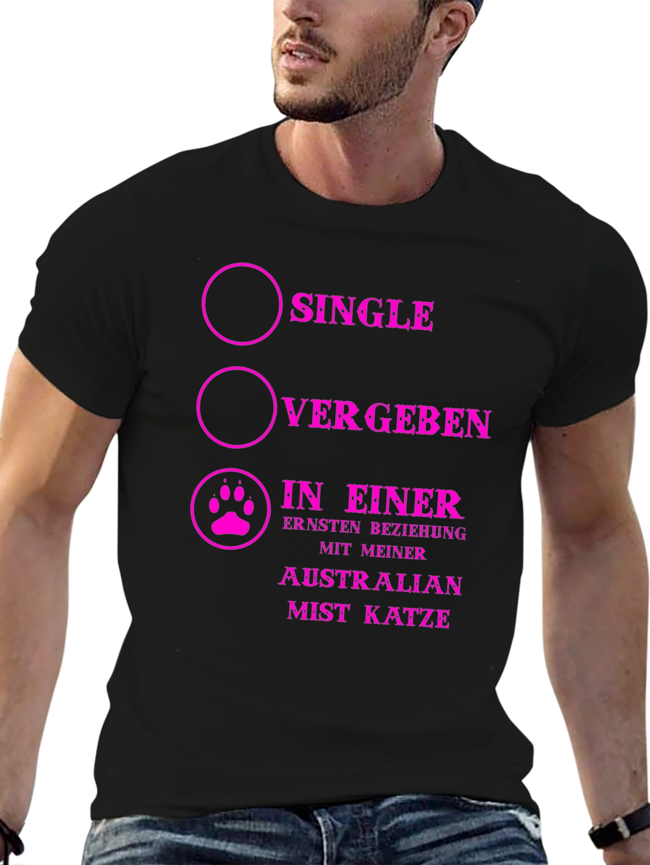 Single Taken Cat Lover T-Shirt