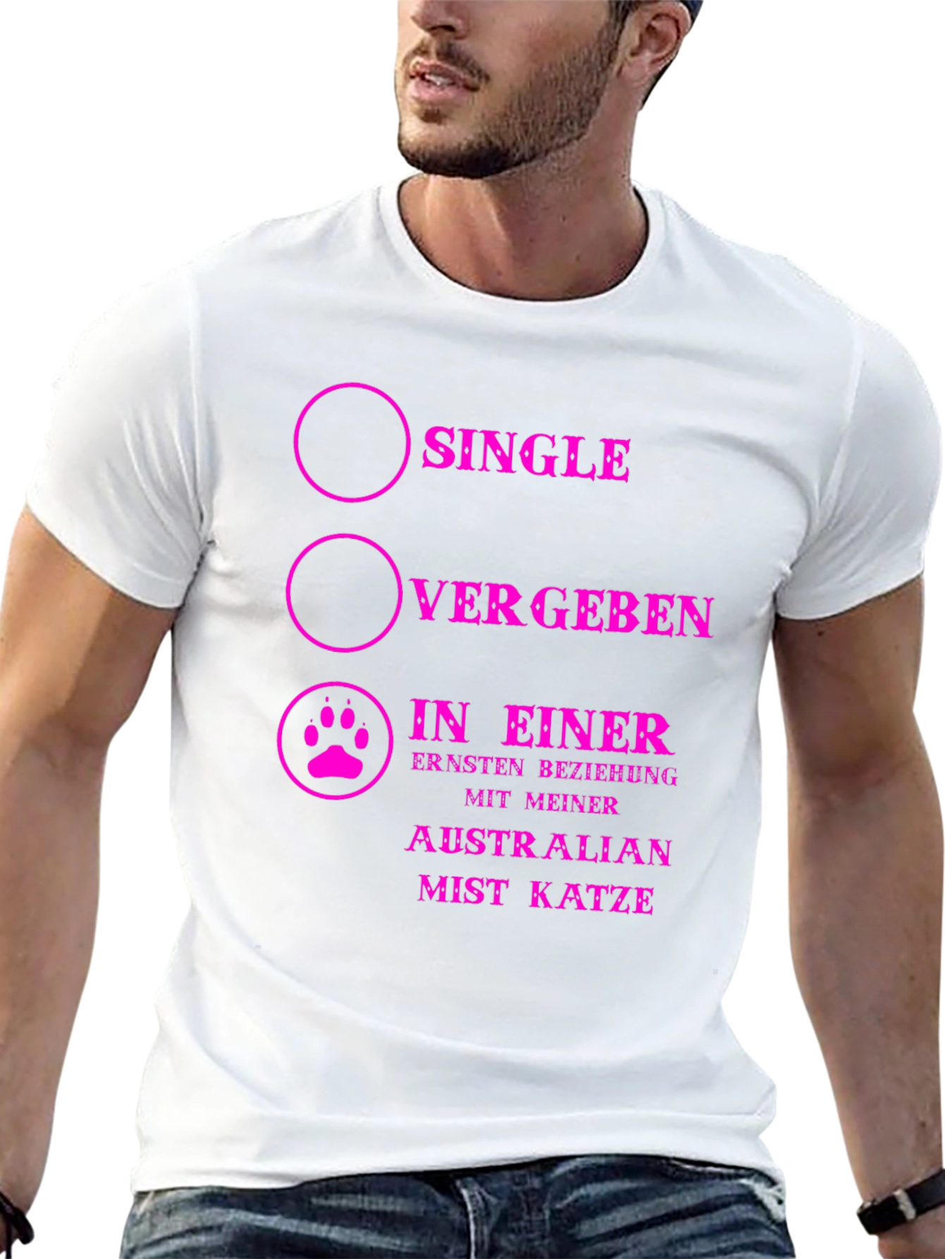 Single Taken Cat Lover T-Shirt