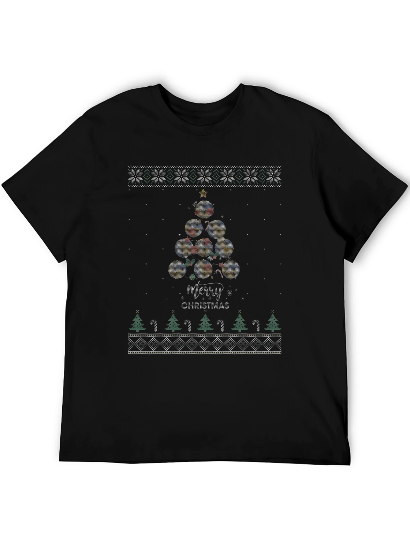 Novelty Christmas Tree Ornament T-Shirt
