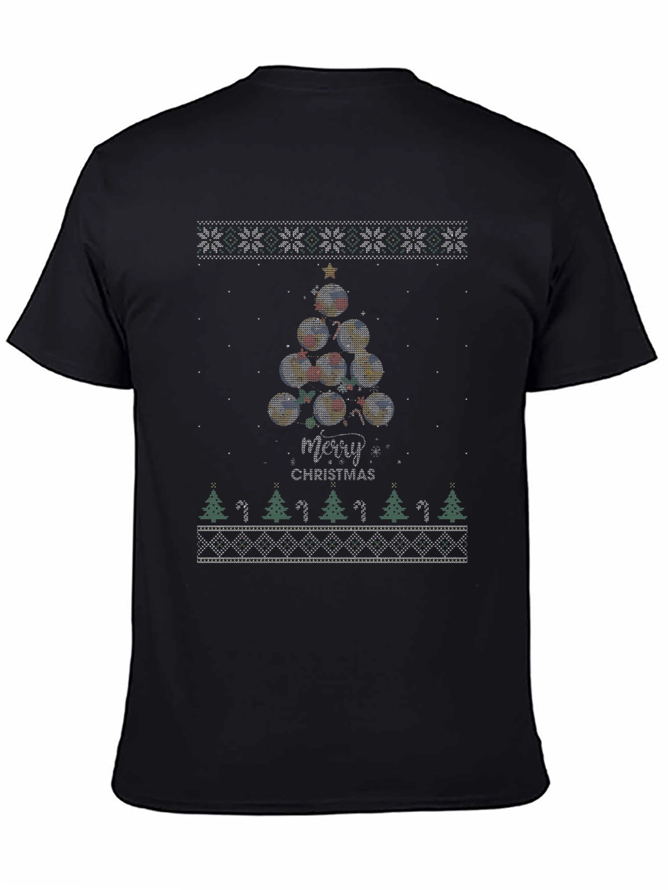 Novelty Christmas Tree Ornament T-Shirt