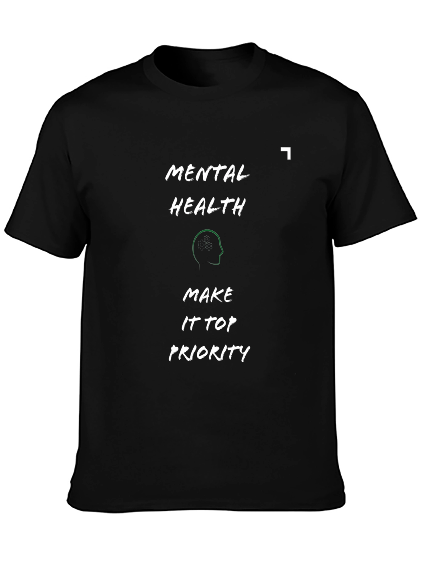 Mental Health Priority T-Shirt - Black