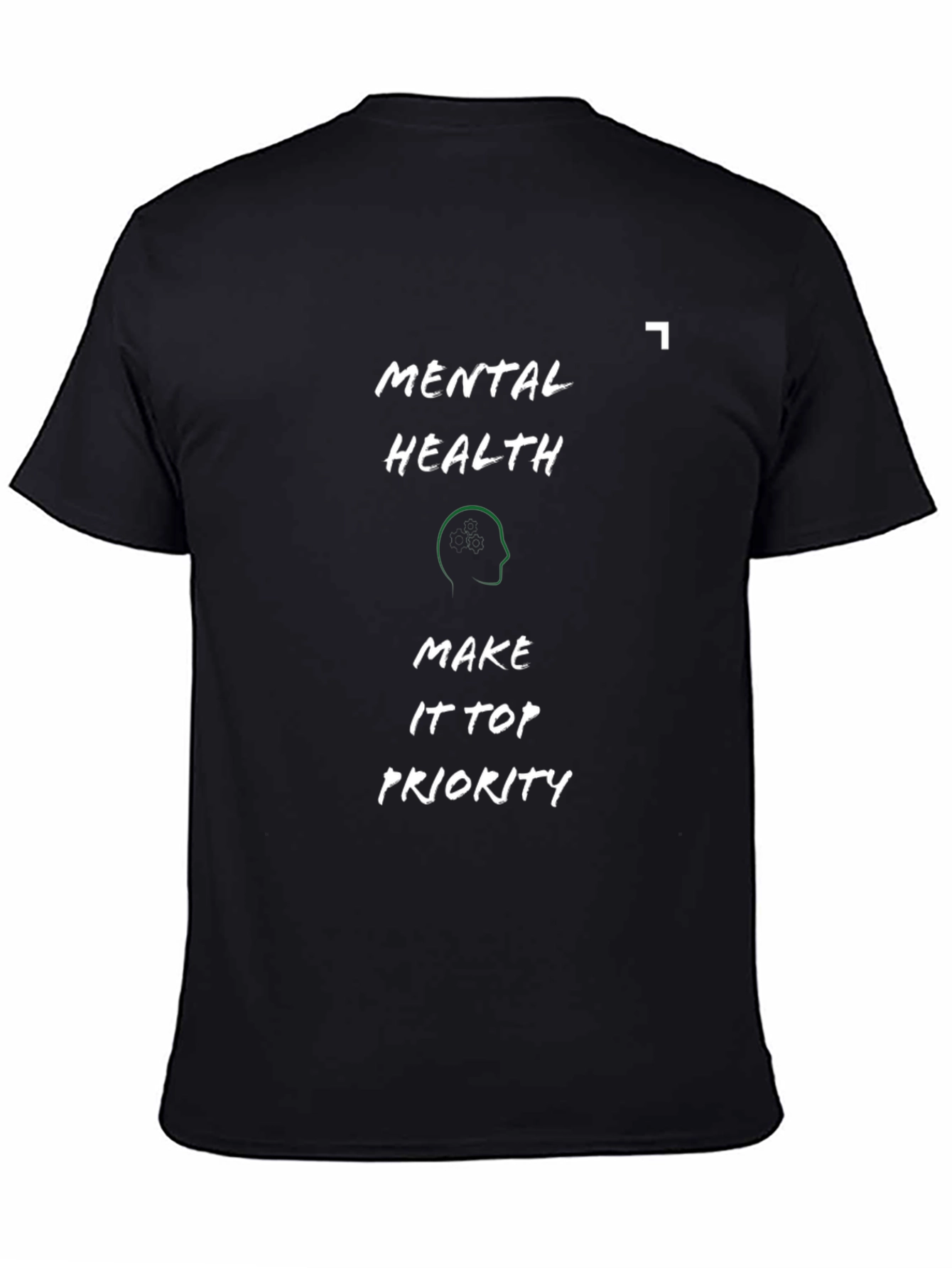Mental Health Priority T-Shirt - Black