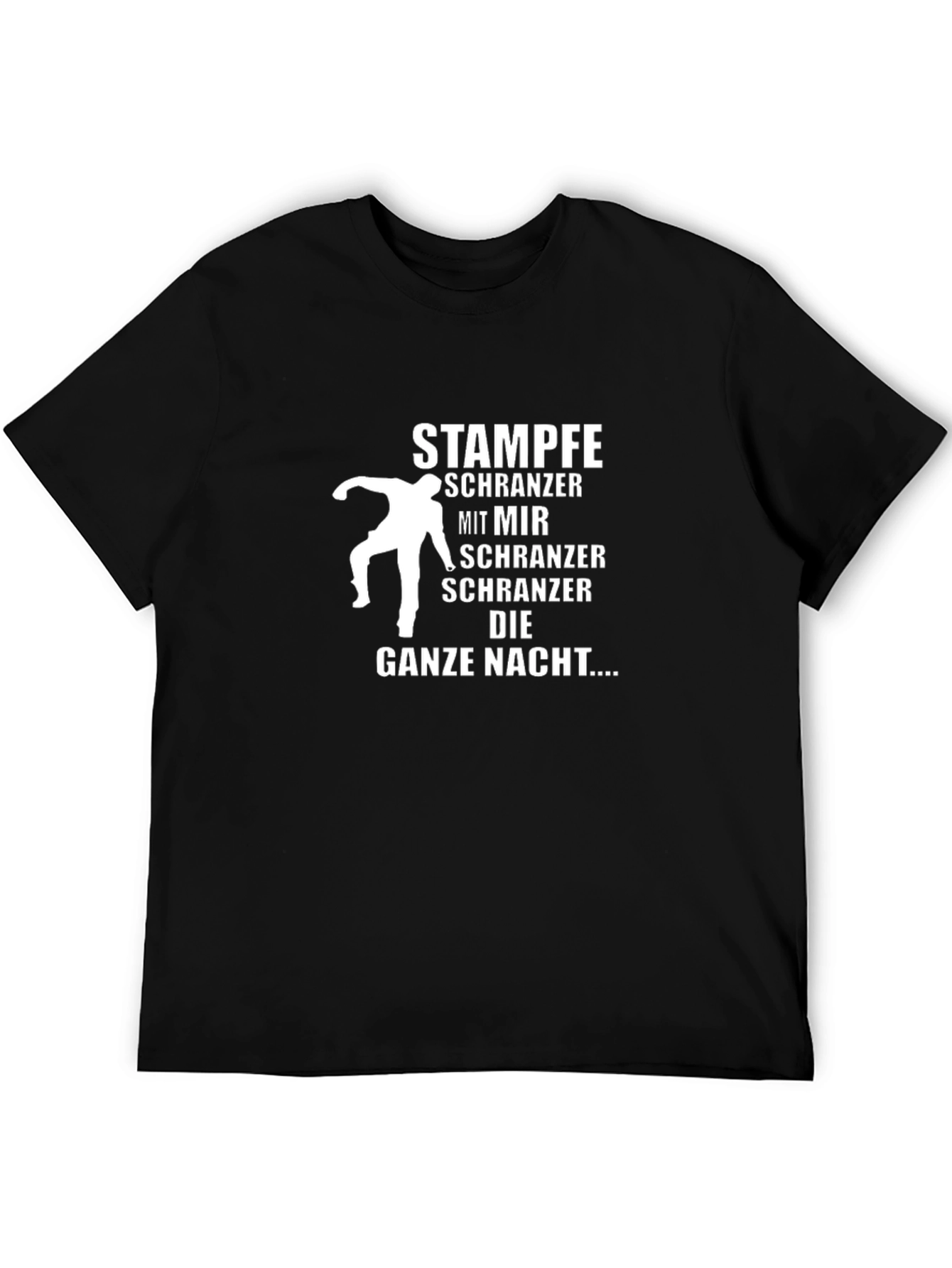 Schranzer Stamper Black Graphic Tee
