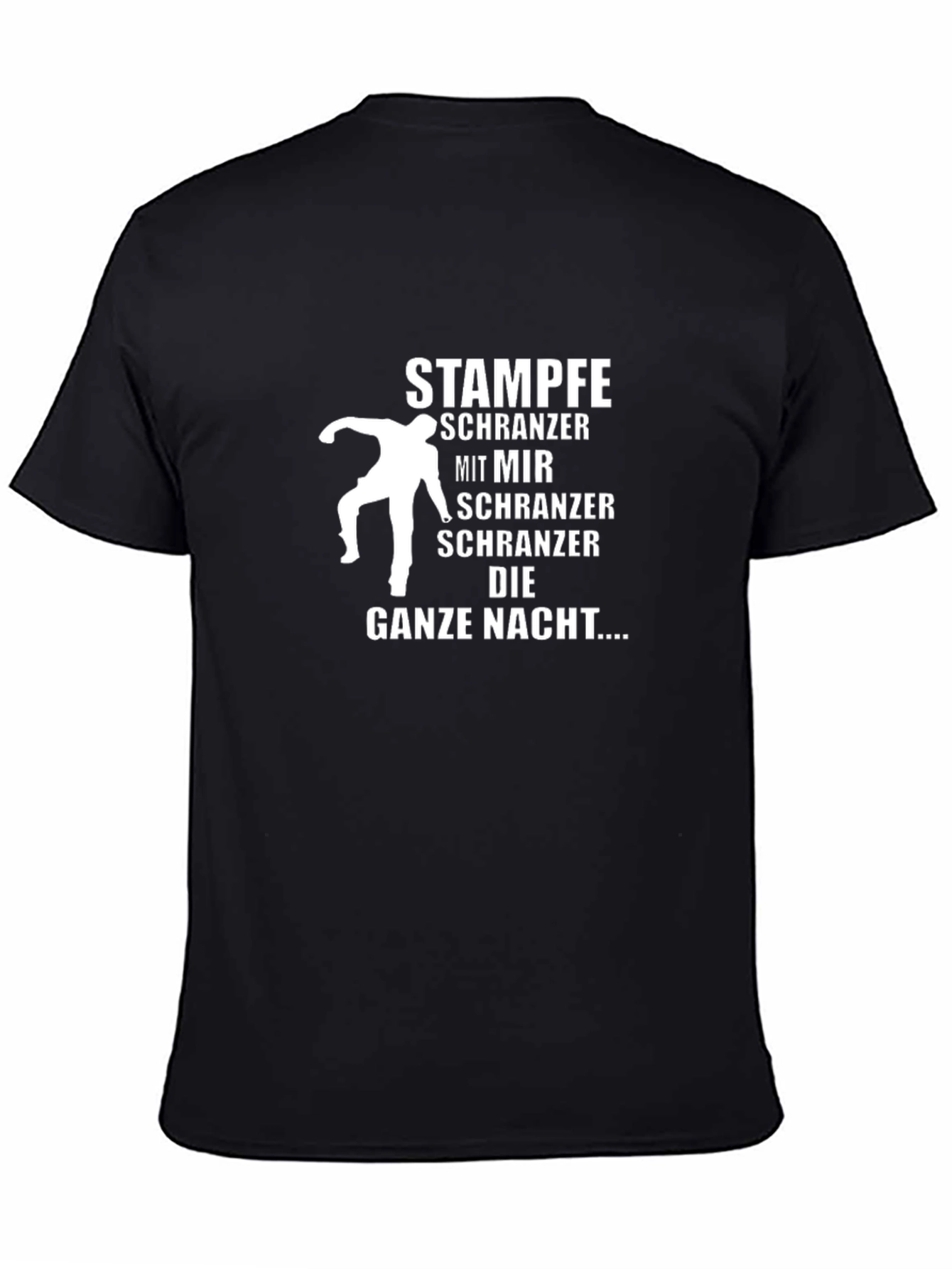 Schranzer Stamper Black Graphic Tee