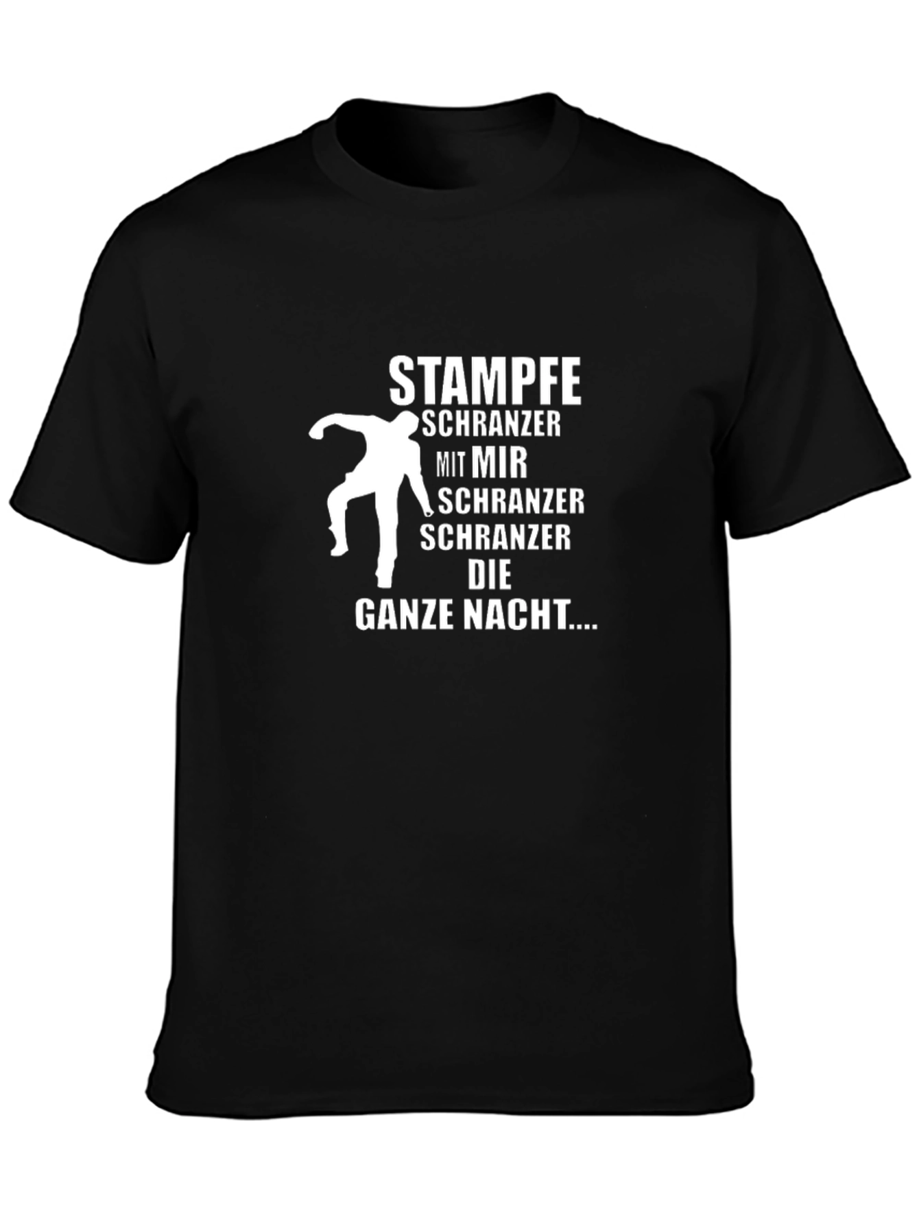 Schranzer Stamper Black Graphic Tee