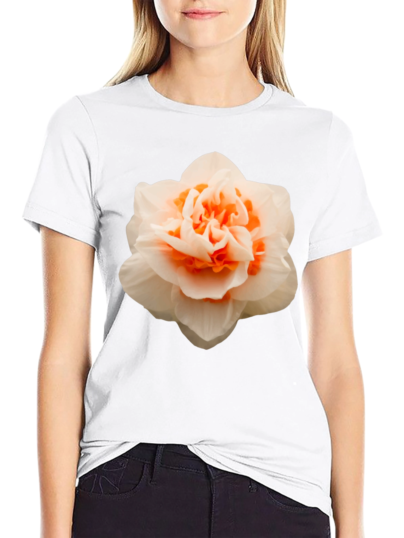 Floral Graphic Tee - Stylish Mens T-Shirt