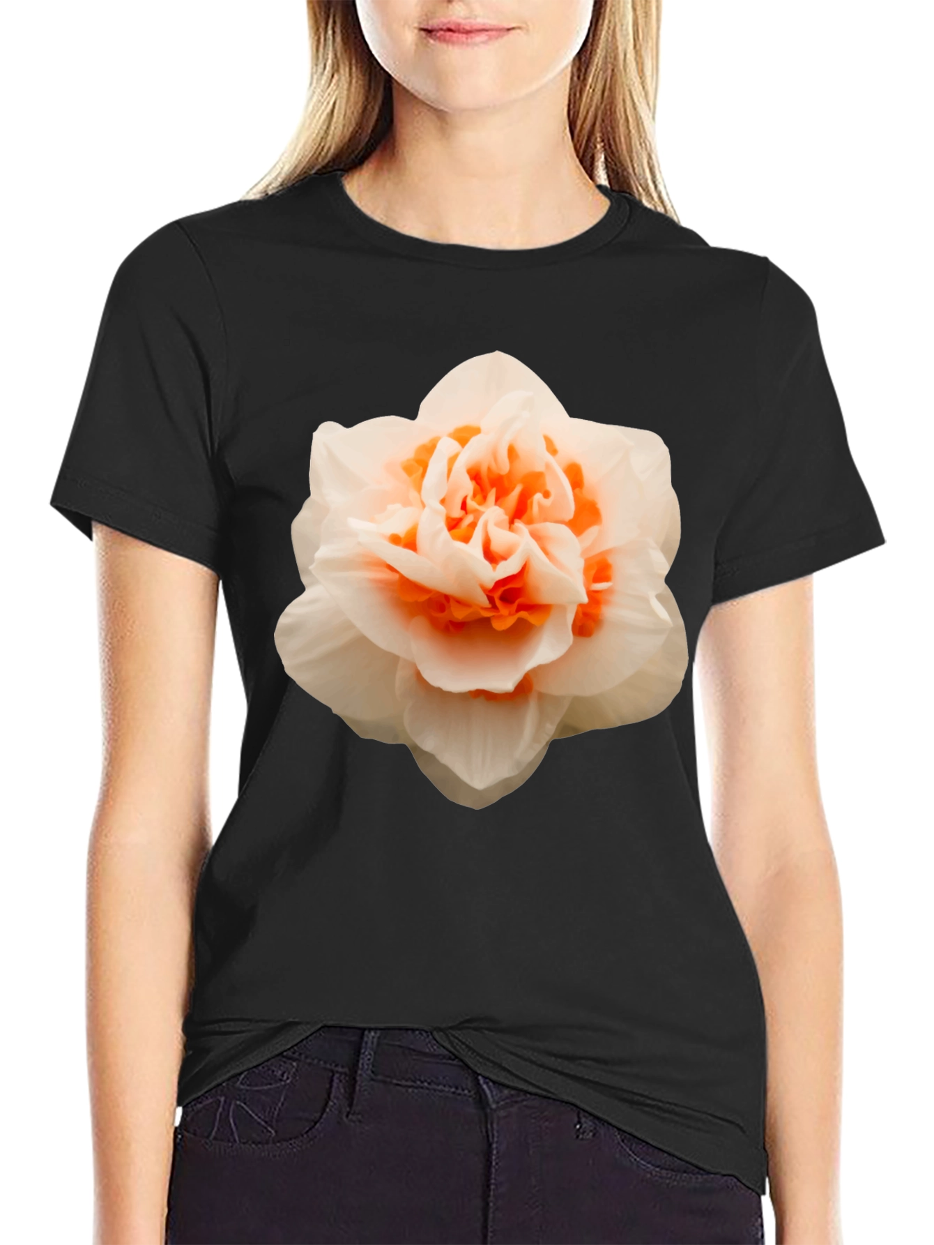 Floral Graphic Tee - Stylish Mens T-Shirt