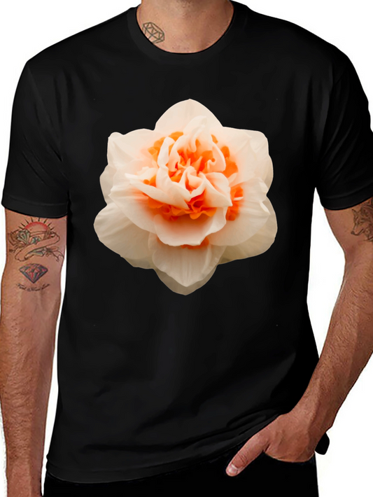Floral Graphic Tee - Stylish Mens T-Shirt