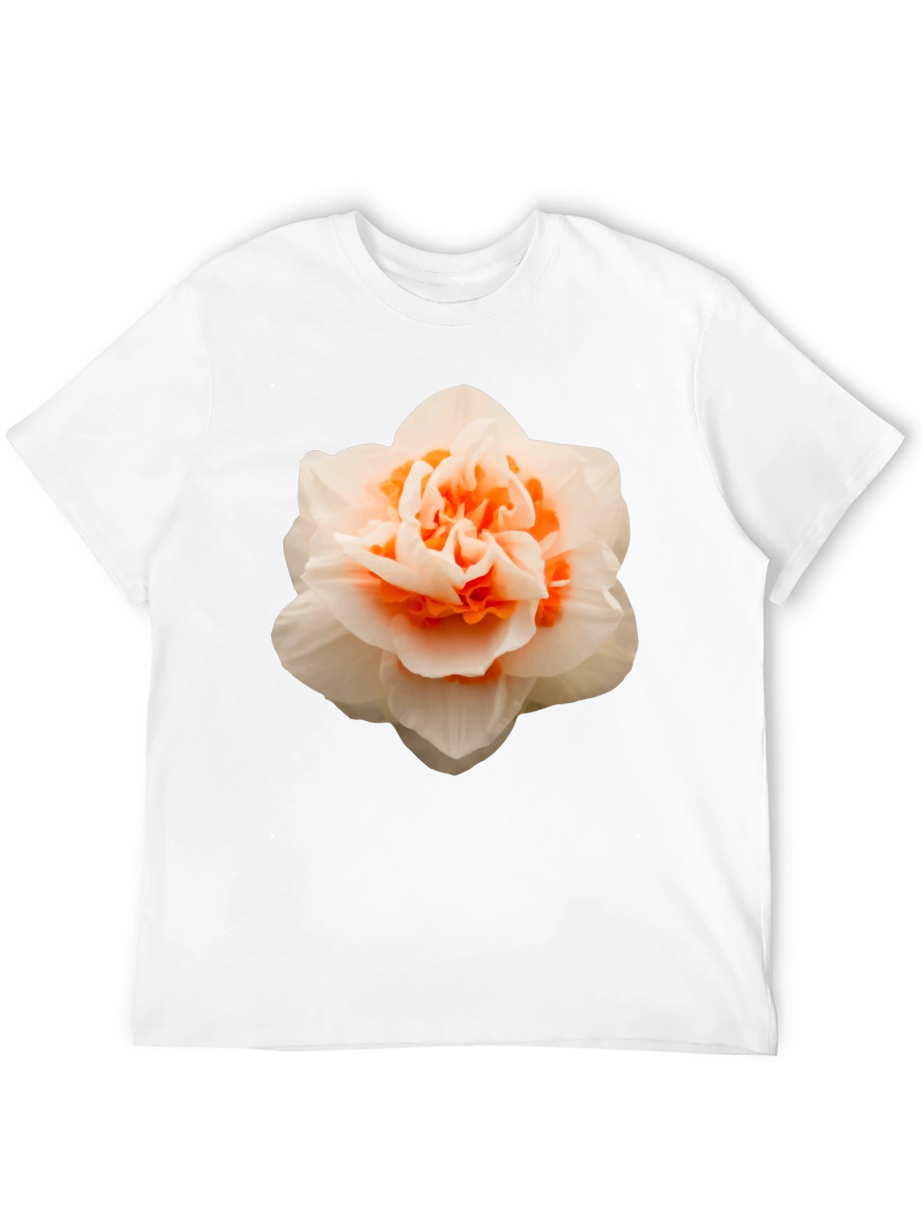 Floral Graphic Tee - Stylish Mens T-Shirt