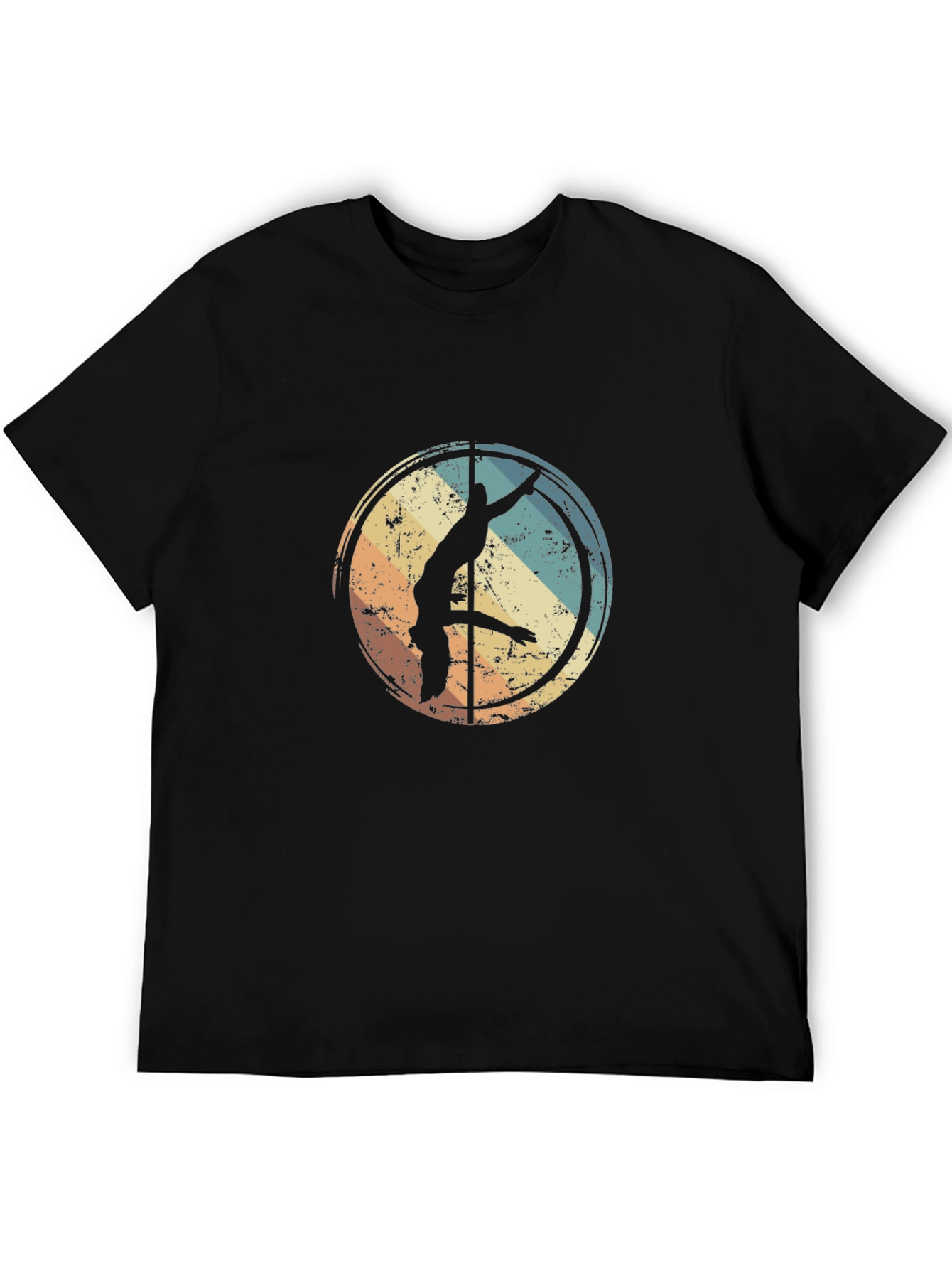Retro Pole Dancer Graphic Tee