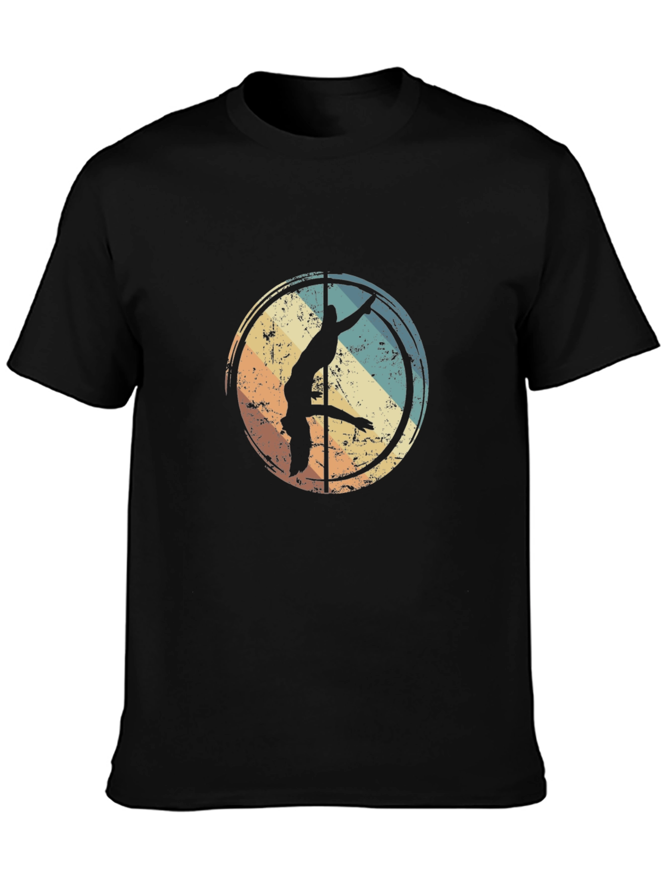 Retro Pole Dancer Graphic Tee