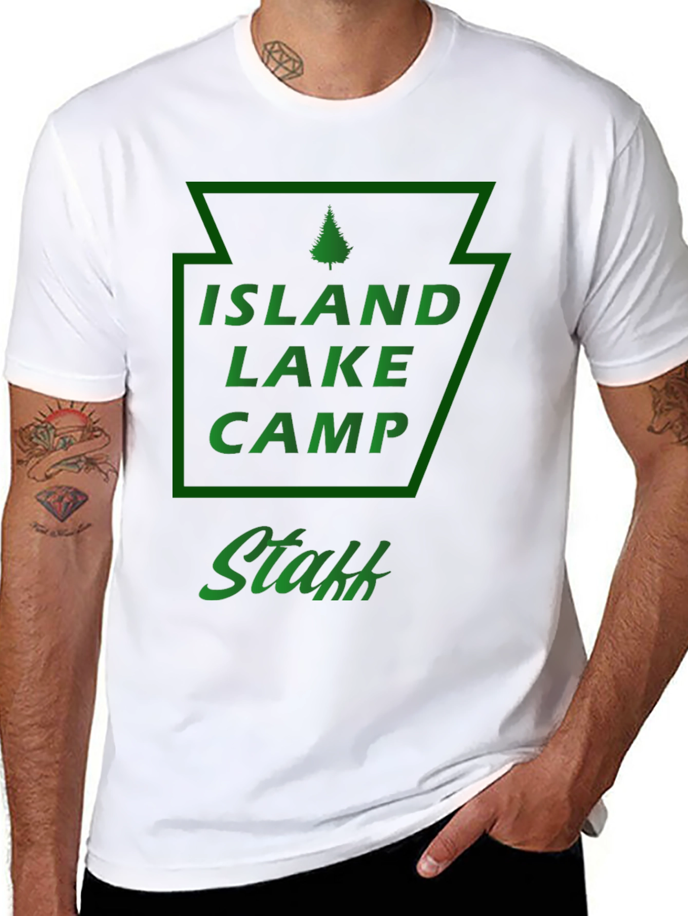 Island Lake Camp Staff T-Shirt