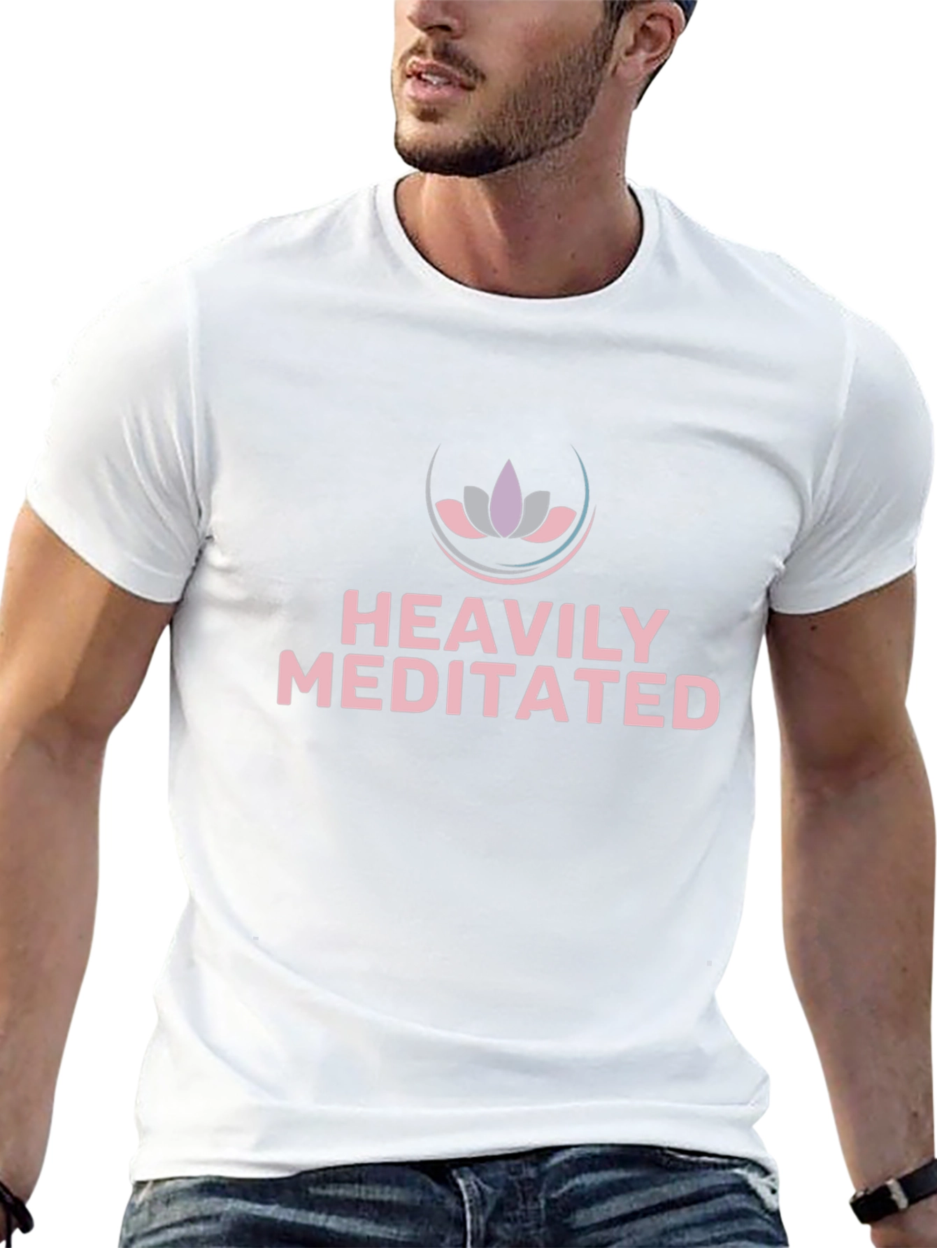 Heavily Meditated Black T-Shirt
