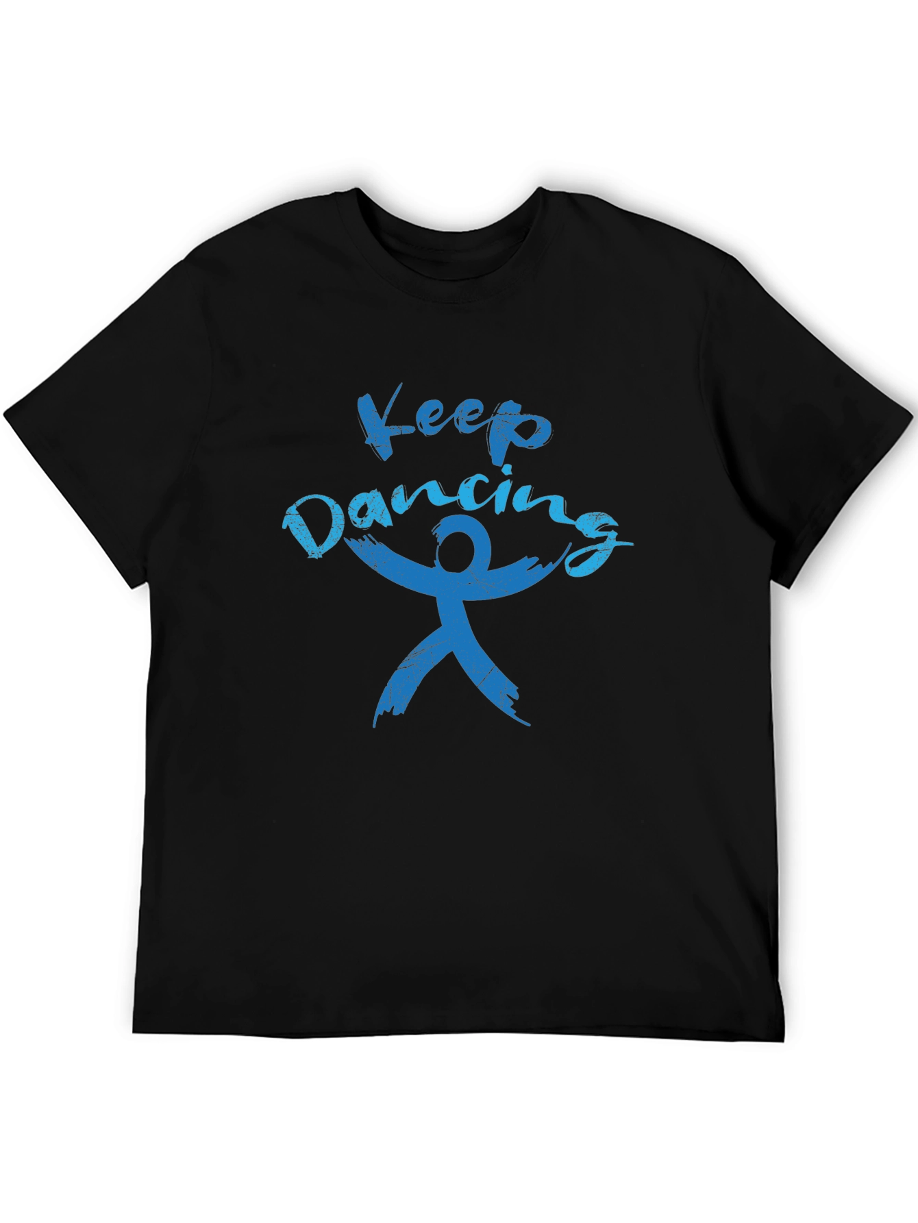Keep Dancing Black T-Shirt Graphic Tee