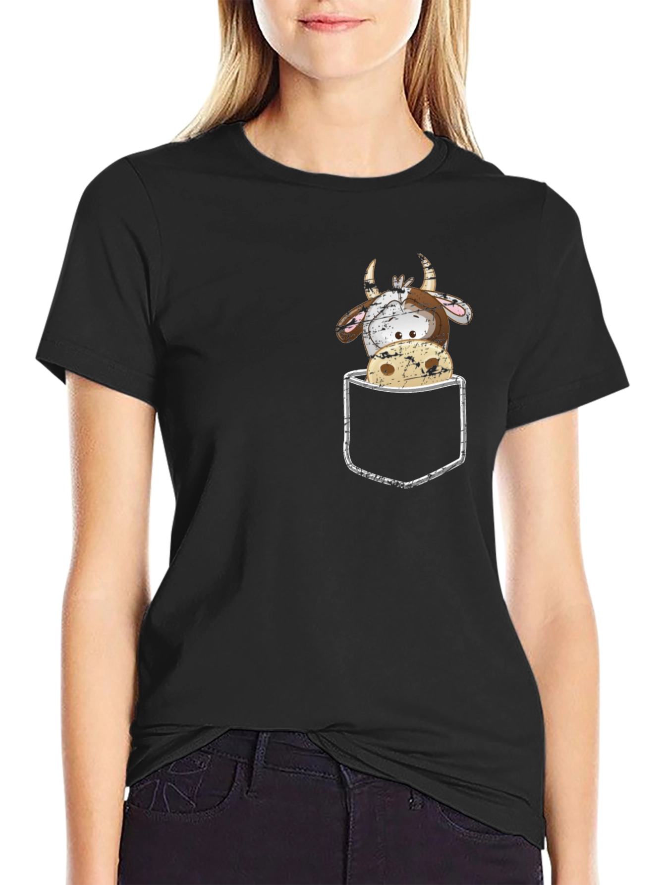 Cow Pocket T-Shirt