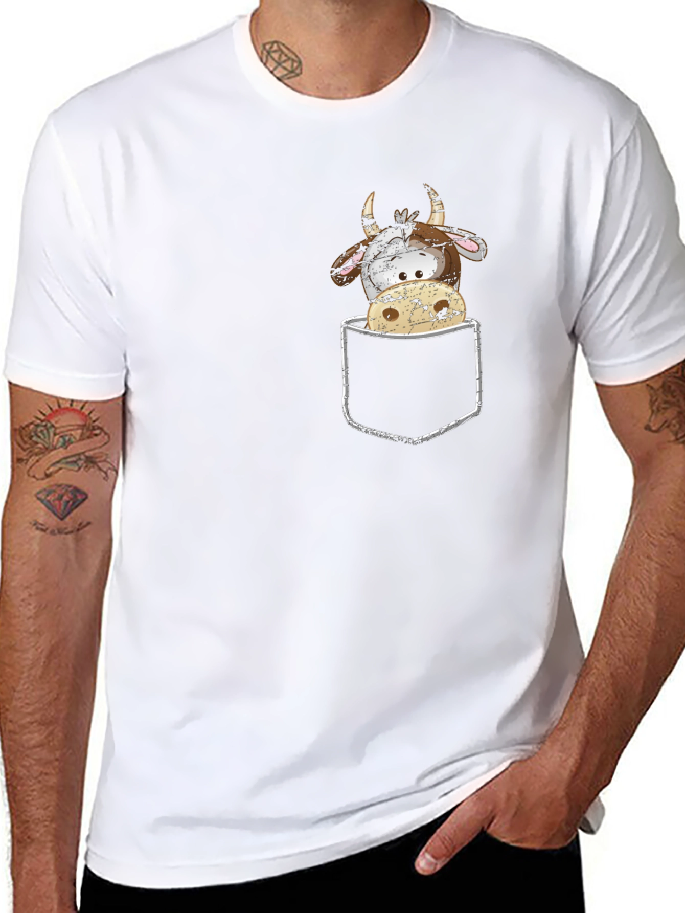 Cow Pocket T-Shirt