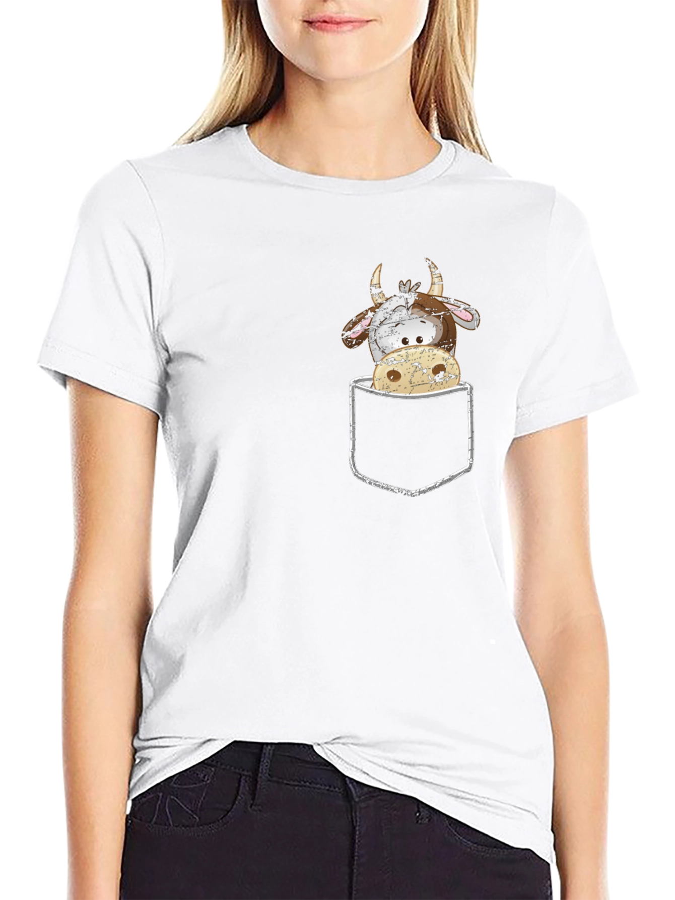 Cow Pocket T-Shirt