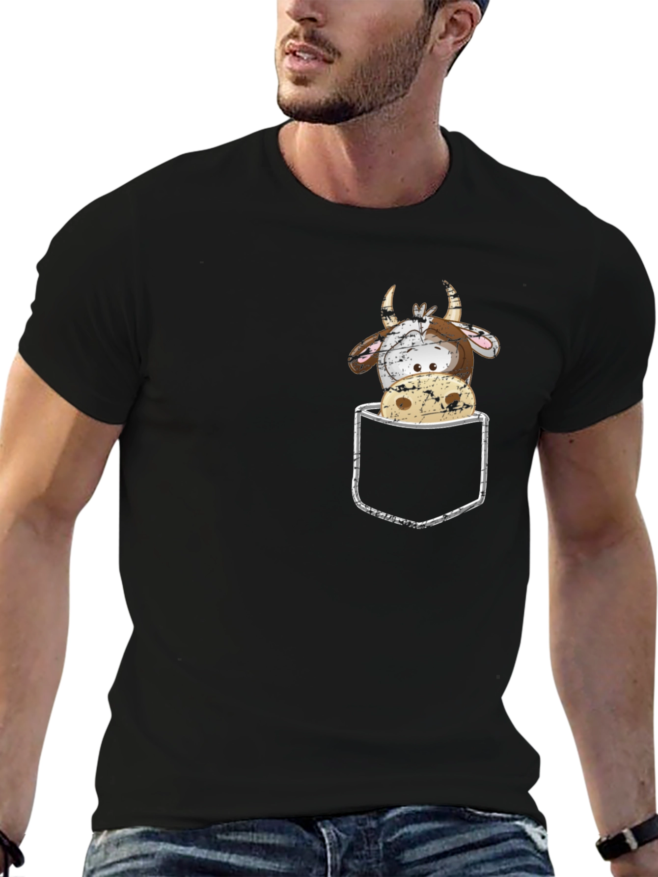 Cow Pocket T-Shirt