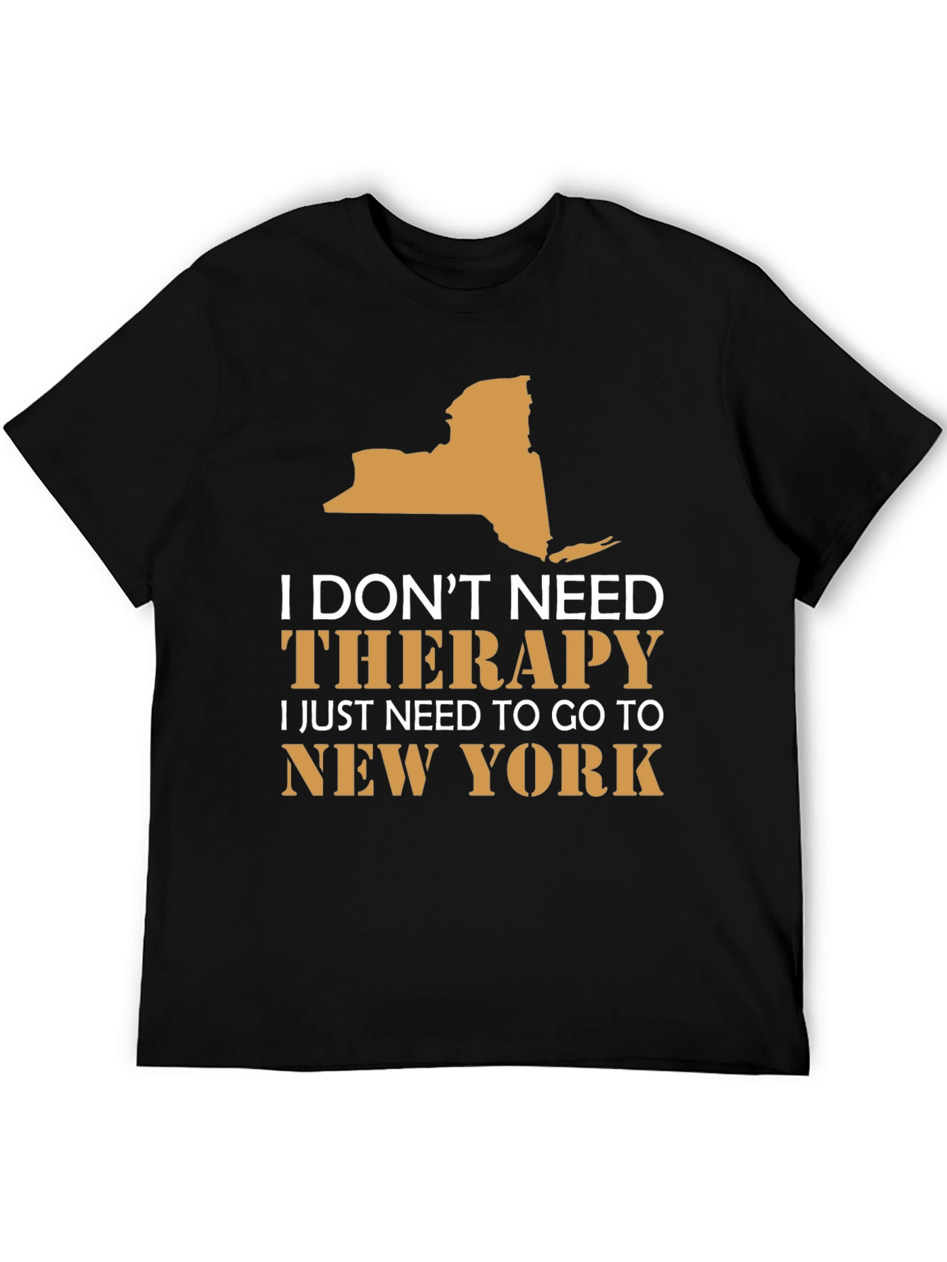 New York Therapy Graphic T-Shirt