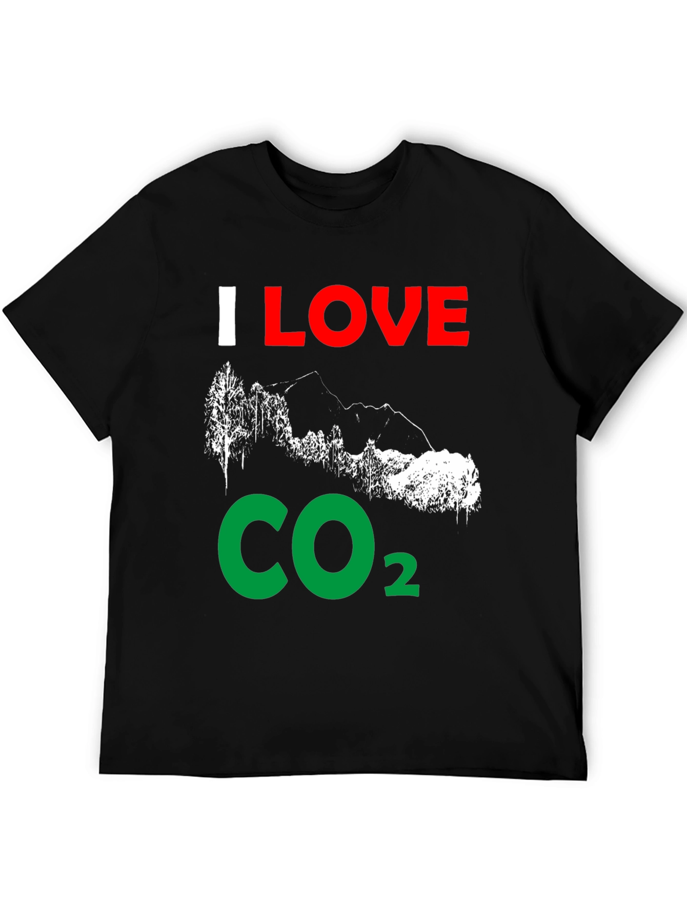 I LOVE CO2 T-Shirt Climate Change Tee
