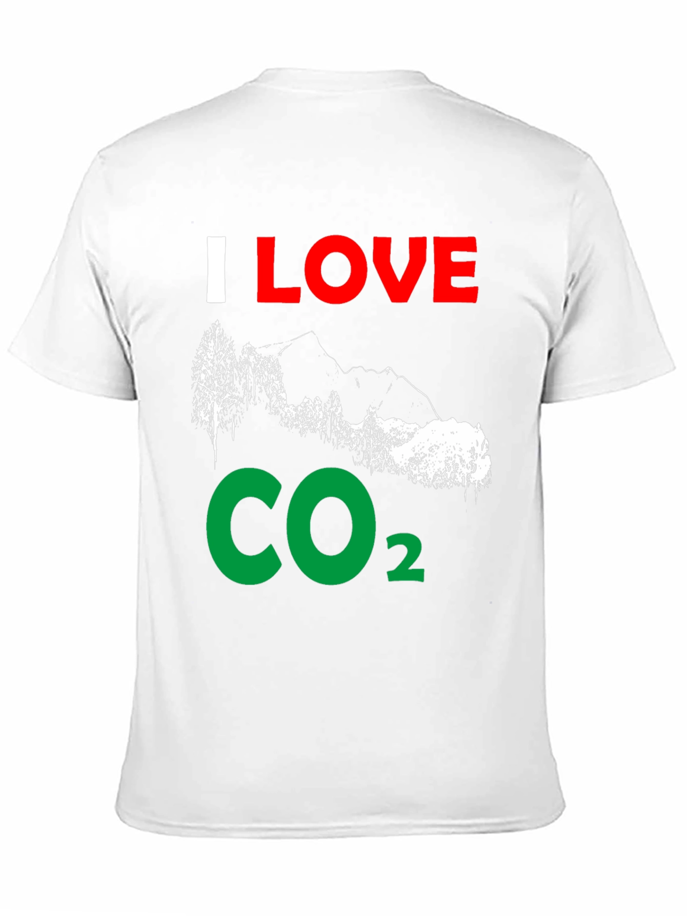 I LOVE CO2 T-Shirt Climate Change Tee