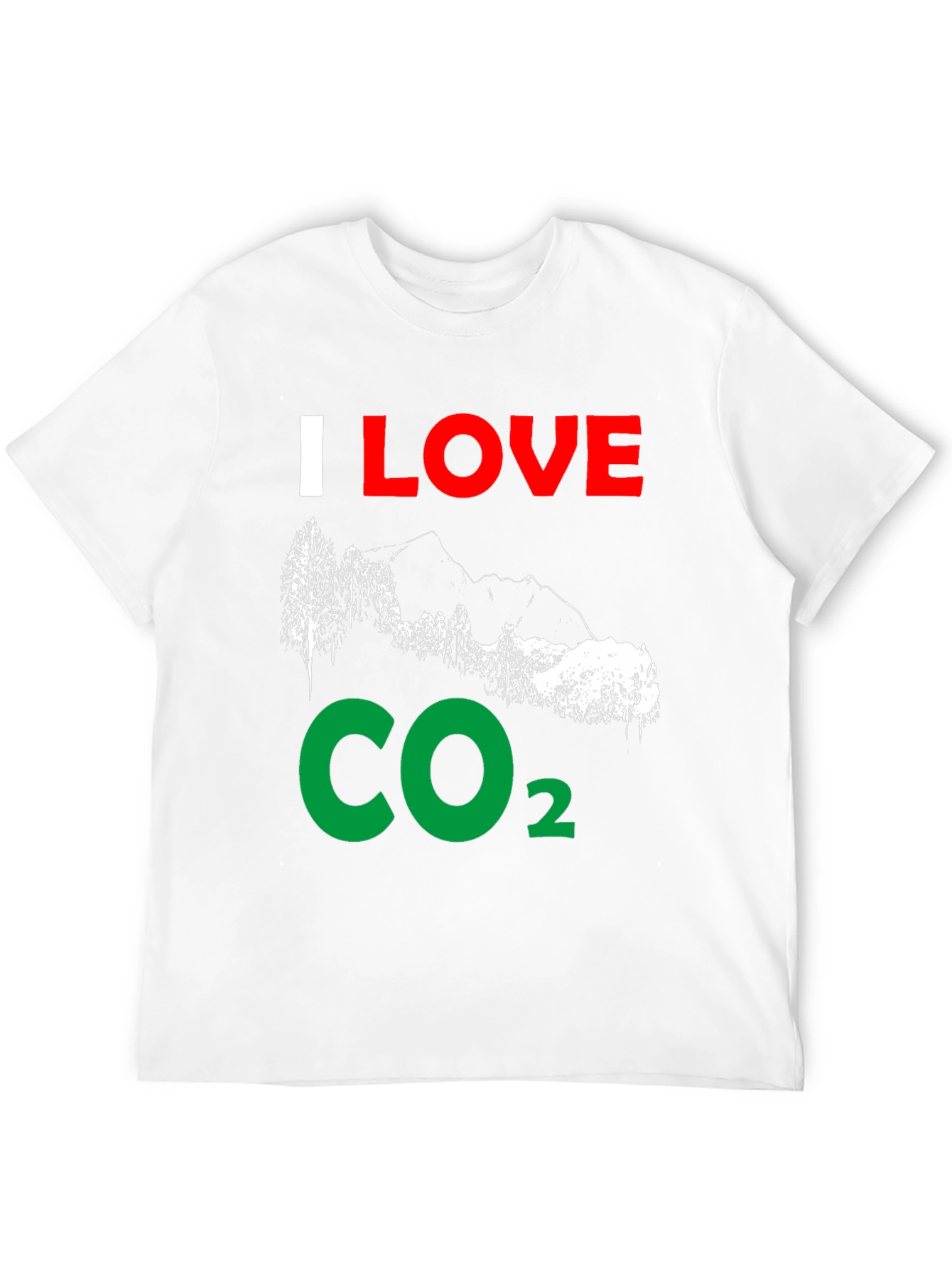 I LOVE CO2 T-Shirt Climate Change Tee