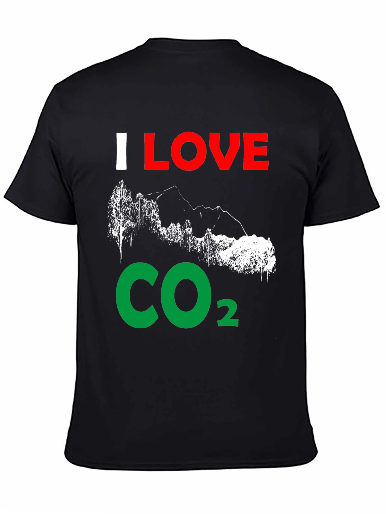 I LOVE CO2 T-Shirt Climate Change Tee